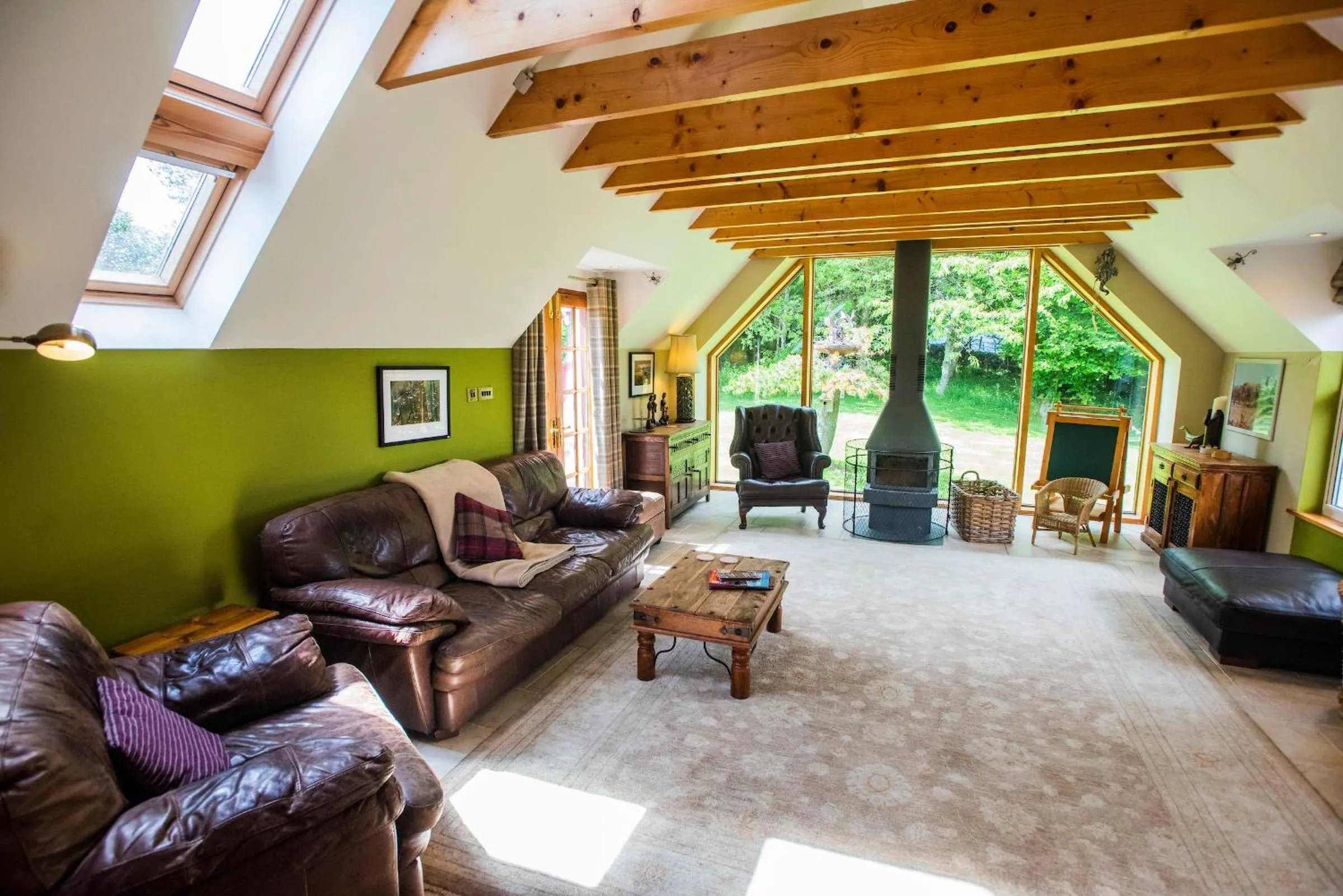 Living room in Errichel House and Cottages