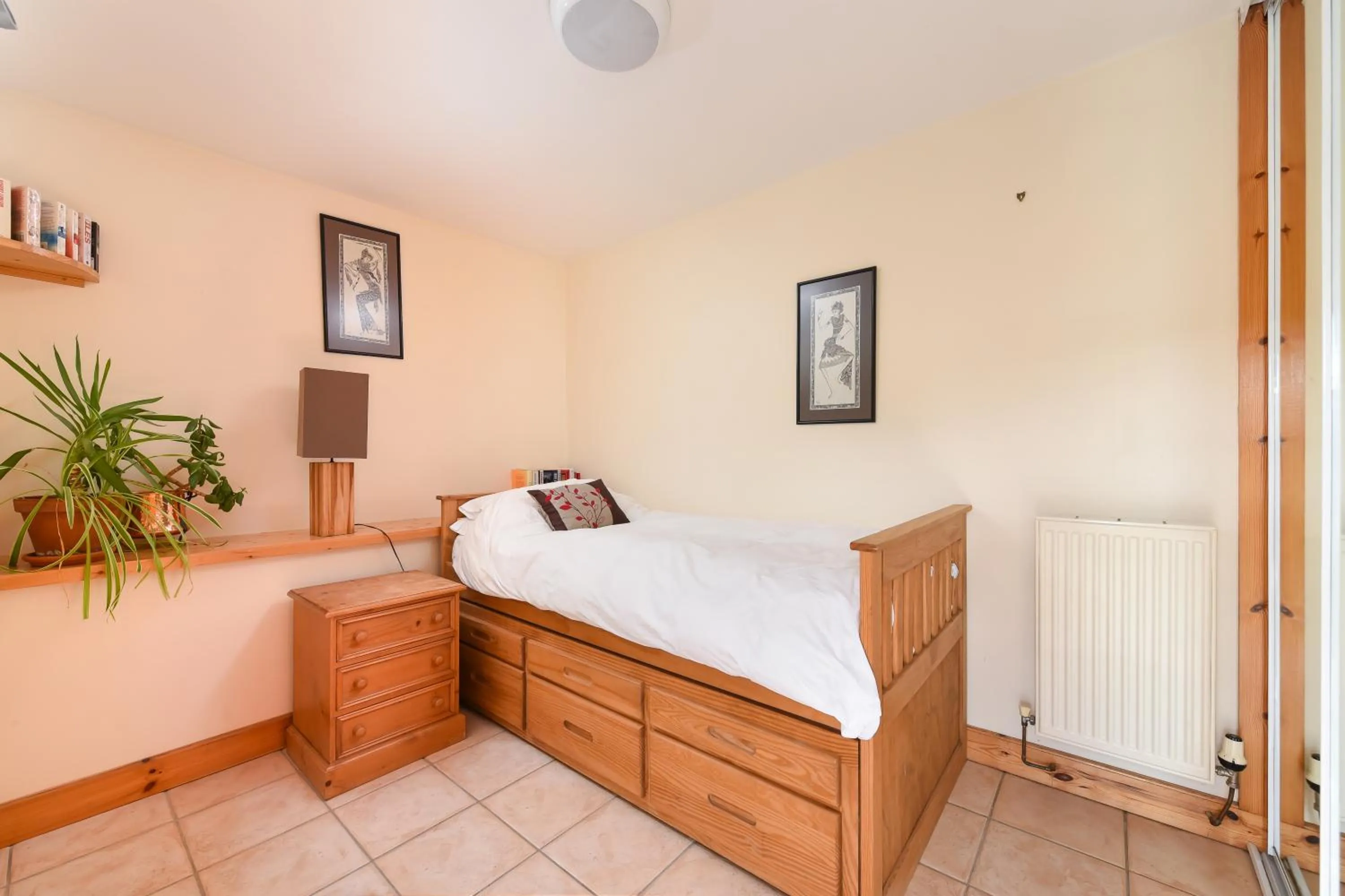 Bedroom, Bed in Errichel House and Cottages
