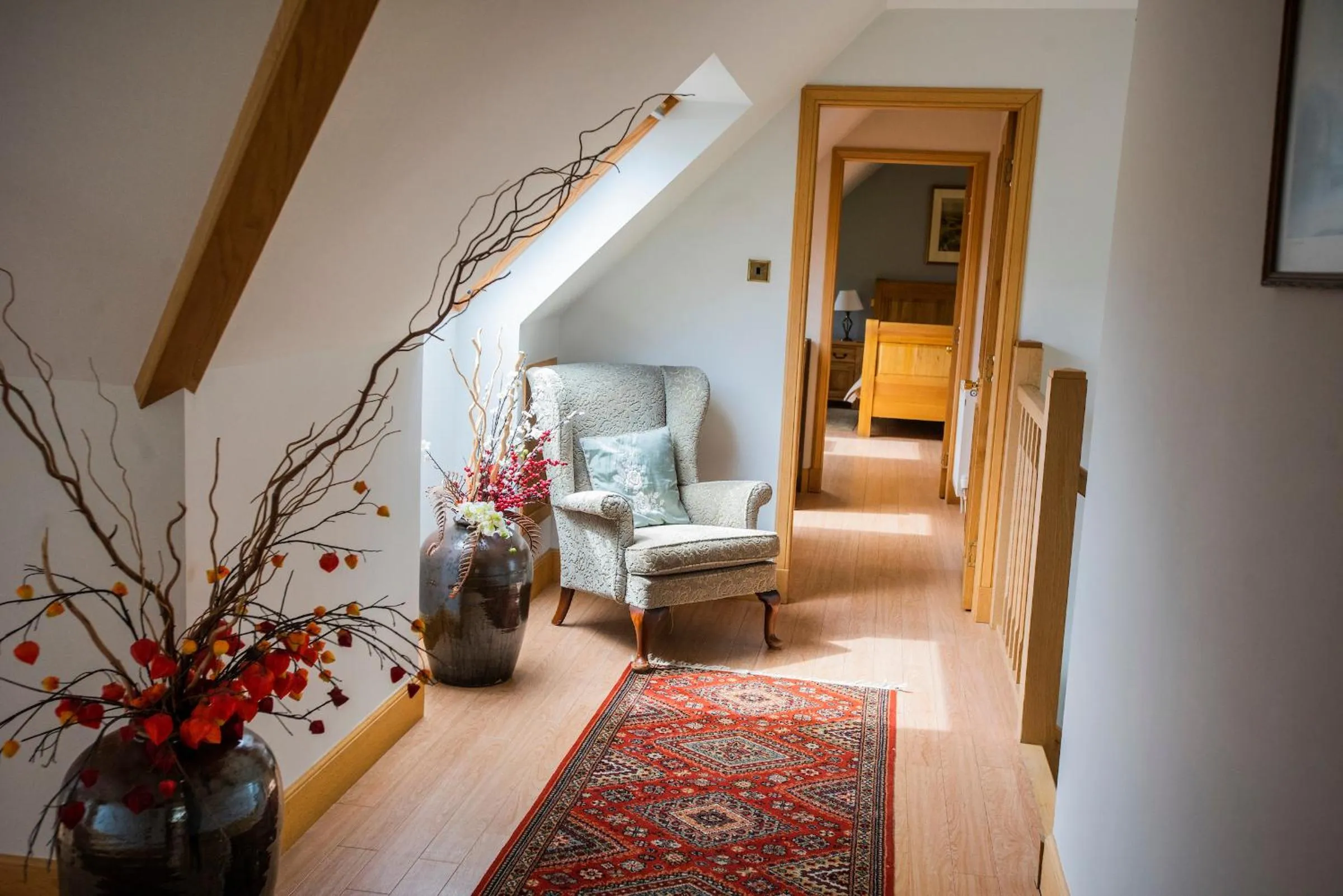 Bedroom in Errichel House and Cottages