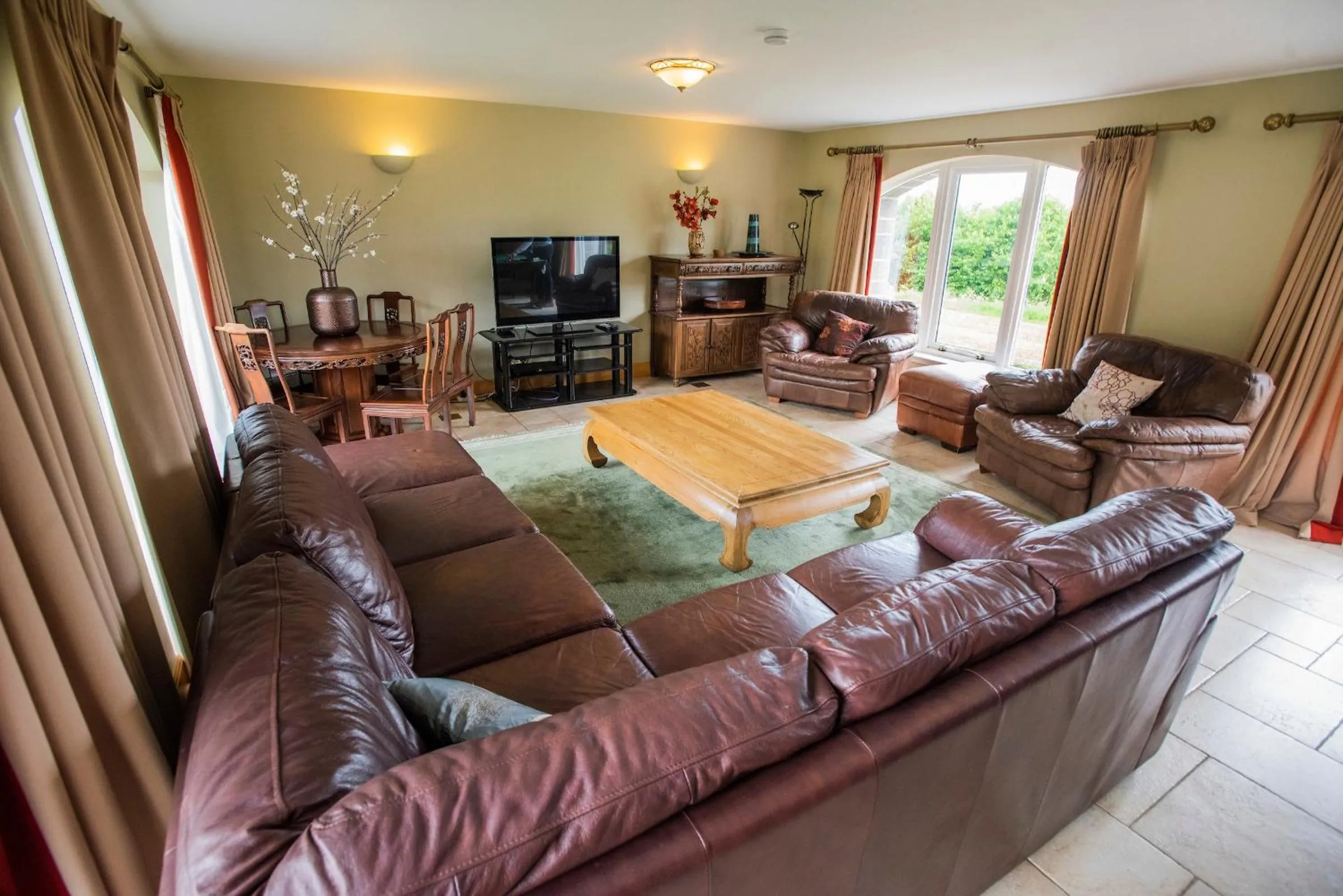 TV and multimedia in Errichel House and Cottages