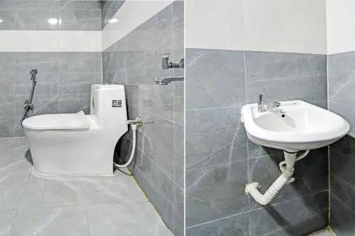 Bathroom in Hotel O RBS Square Inn Uppal