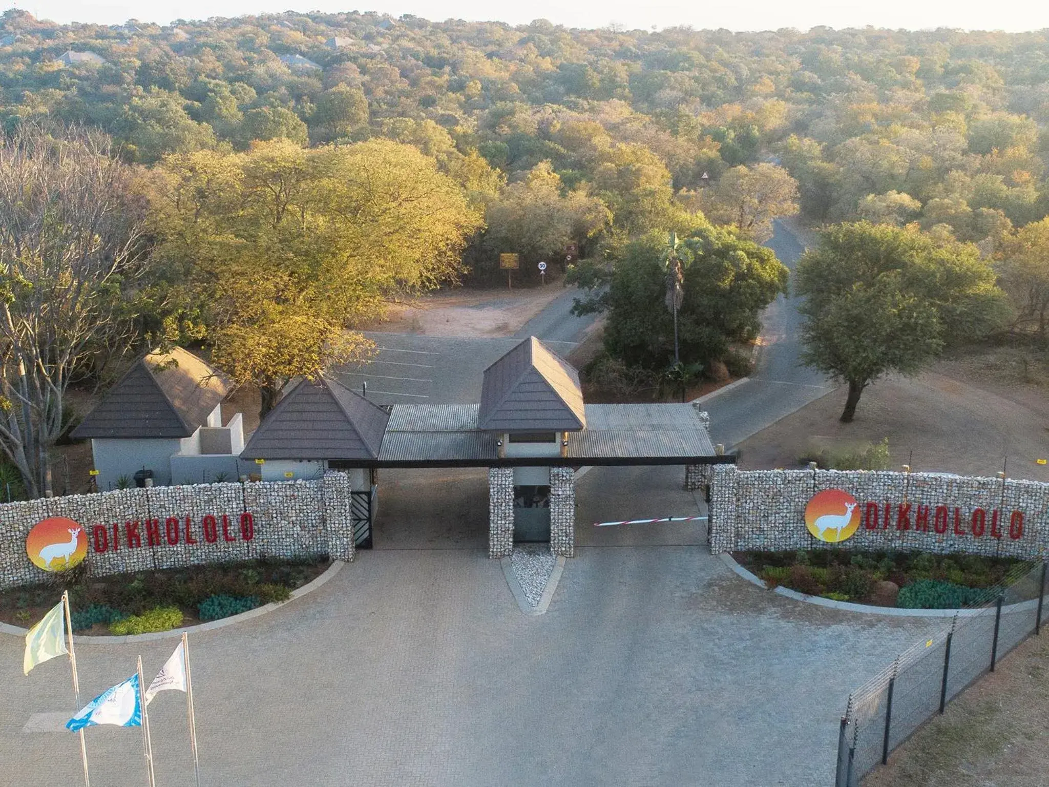 Facade/entrance in Dikhololo Facade/entrance in Dikhololo