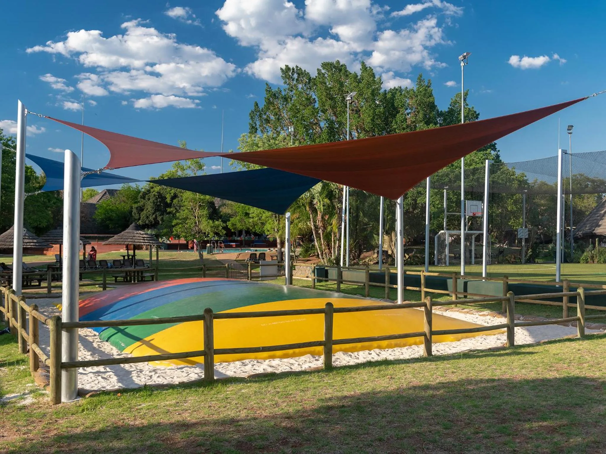 Children play ground in Dikhololo