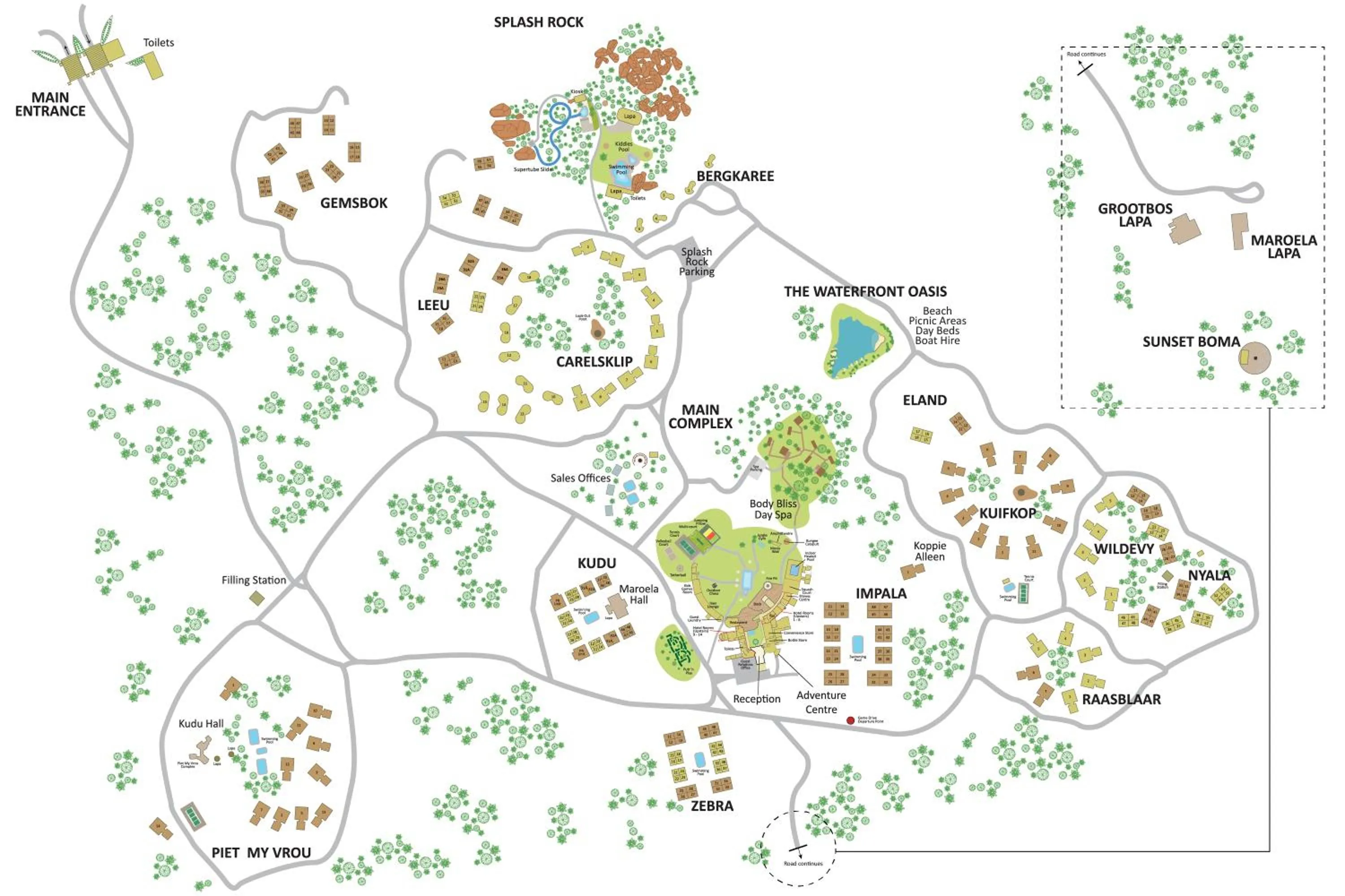 Floor plan in Dikhololo