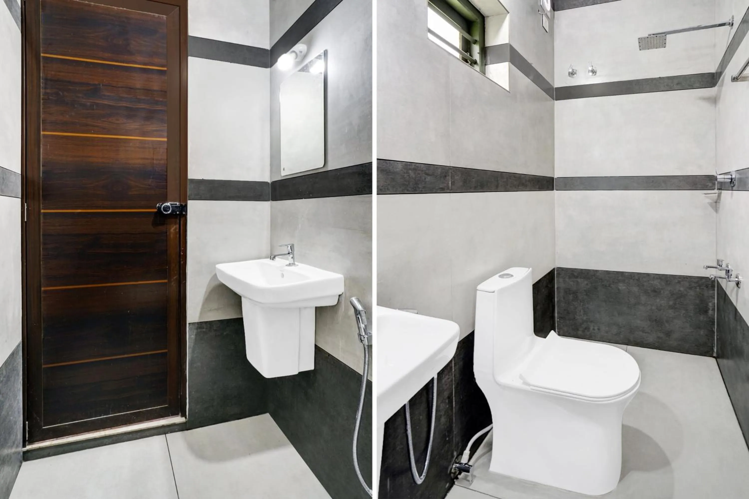 Bathroom in Hotel O EVA RESIDENCY