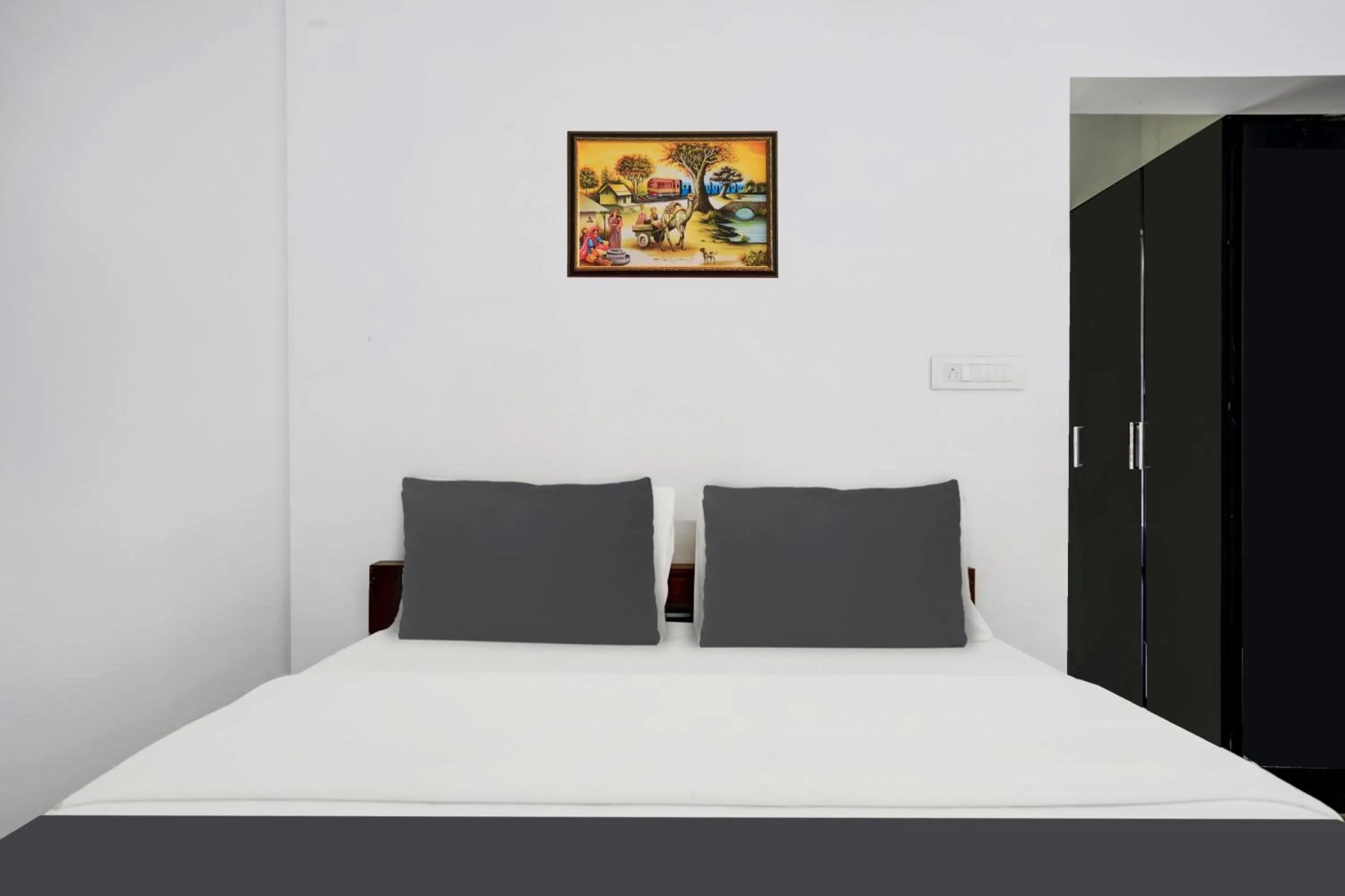 Bedroom, Bed in Hotel O EVA RESIDENCY