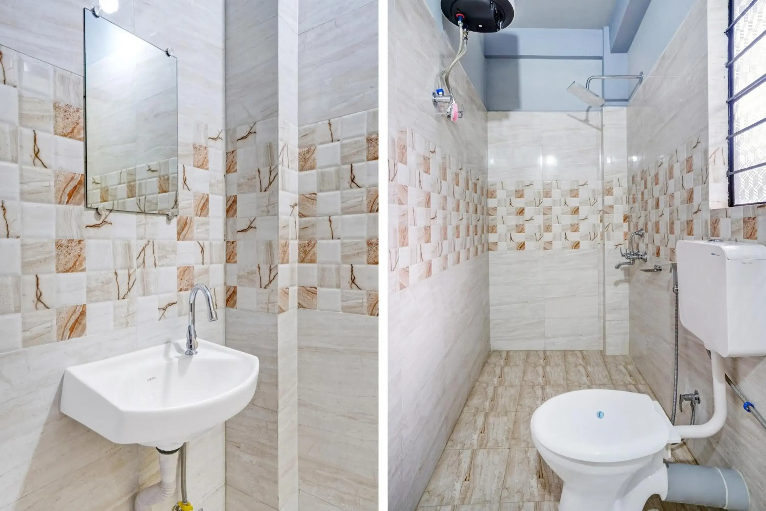 Bathroom in Super Hotel O Lapalang Shillong Bathroom in Super Hotel O Lapalang Shillong