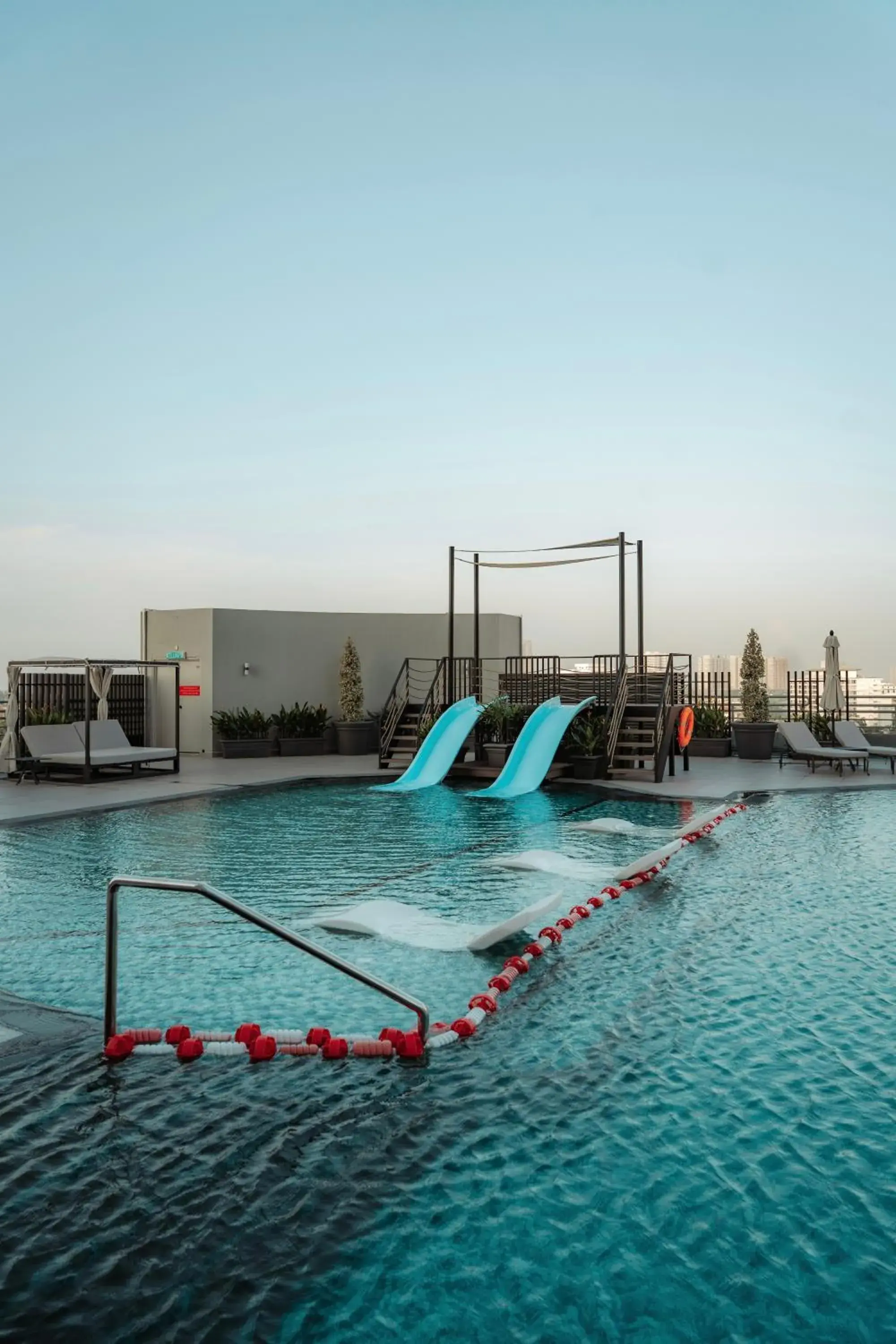 Pool view in Dusit Princess Melaka Pool view in Dusit Princess Melaka