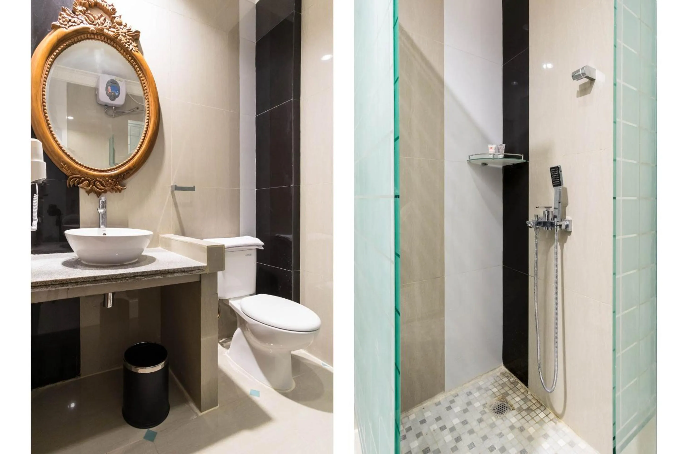 Bathroom in Capital O 293 Mutiara Hijau Suites Syariah