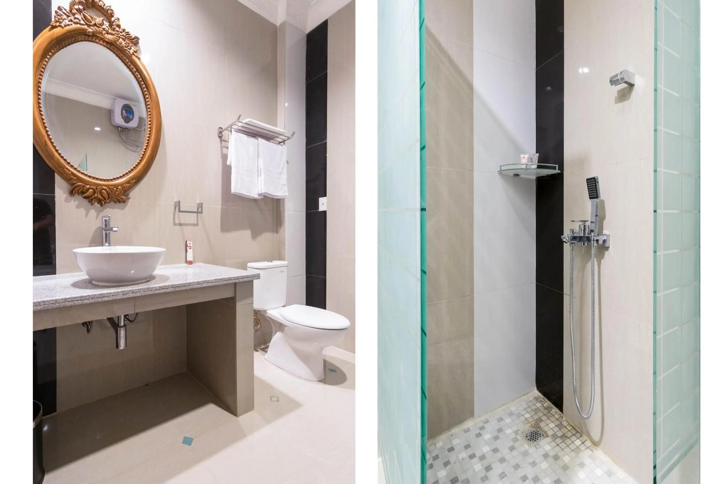 Bathroom in Capital O 293 Mutiara Hijau Suites Syariah