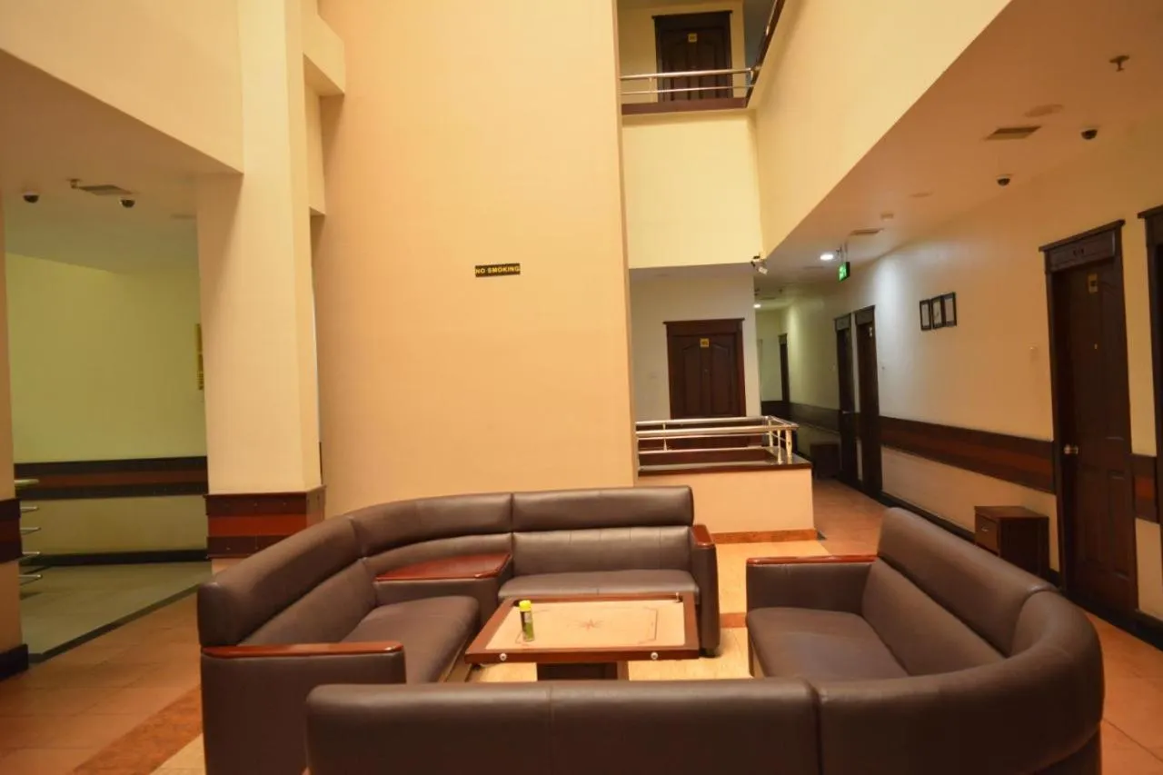 Seating area in Hotel Afrad International