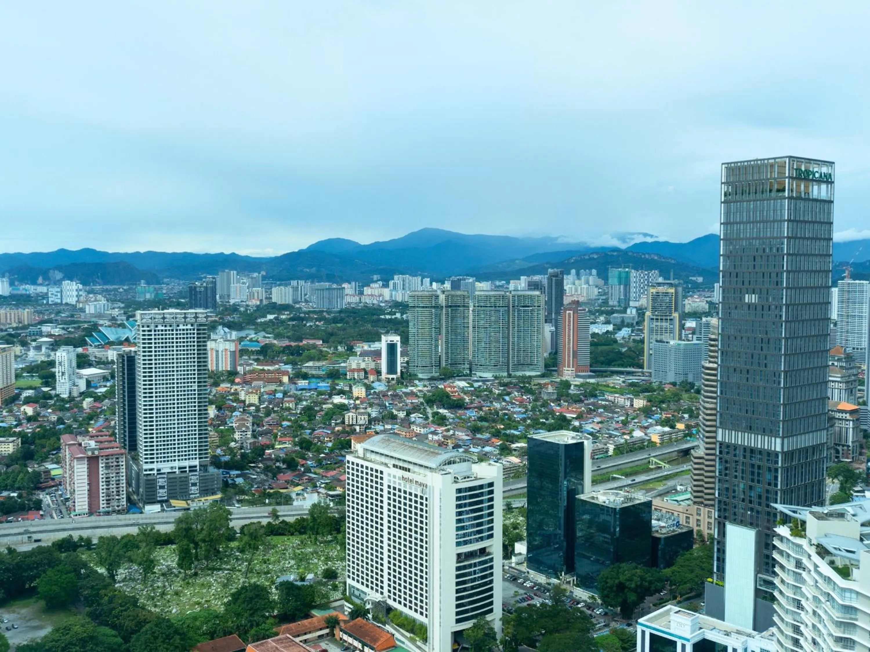 City view in Vortex Apartments Kuala Lumpur