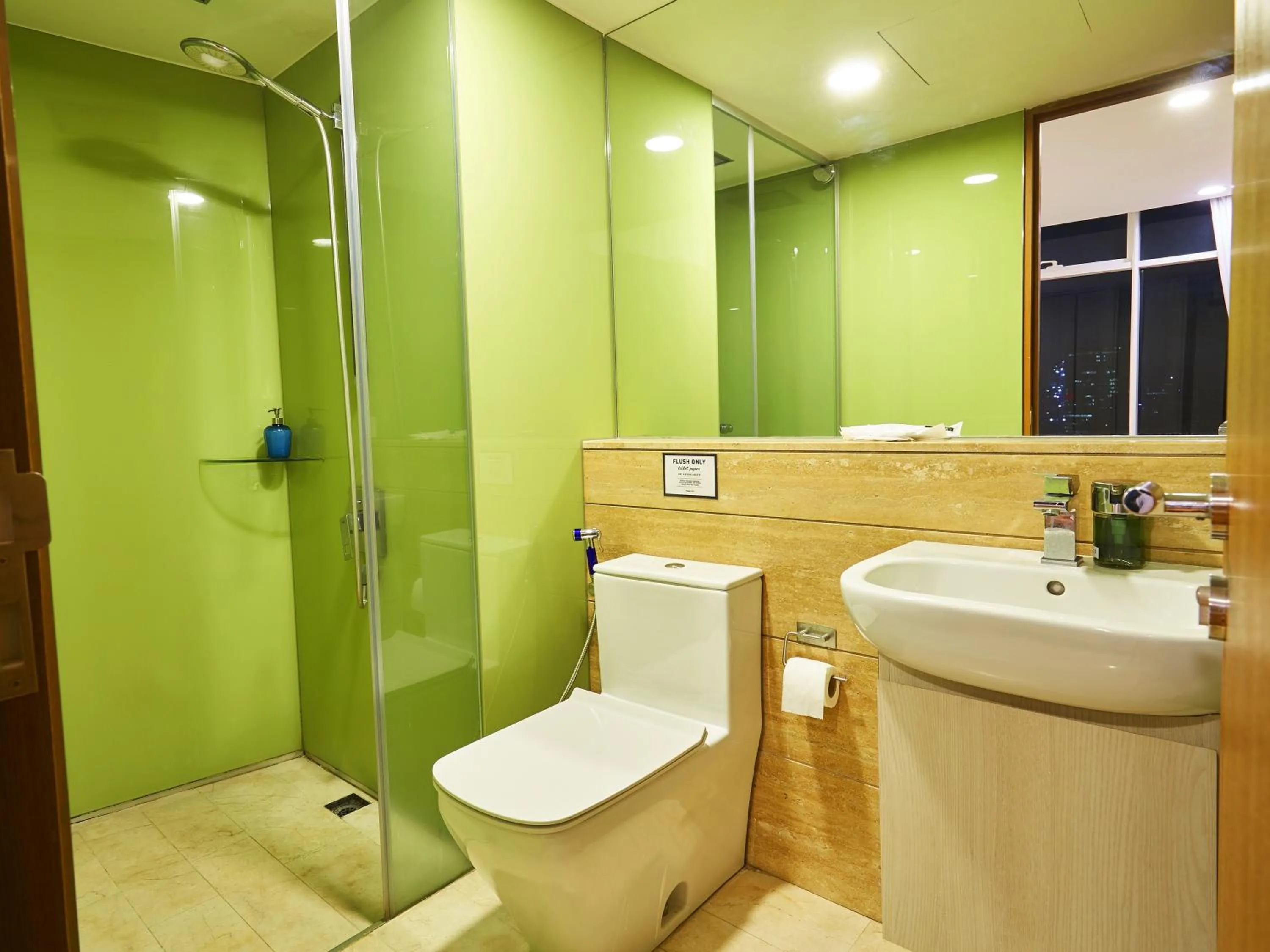 Bathroom in Vortex Apartments Kuala Lumpur