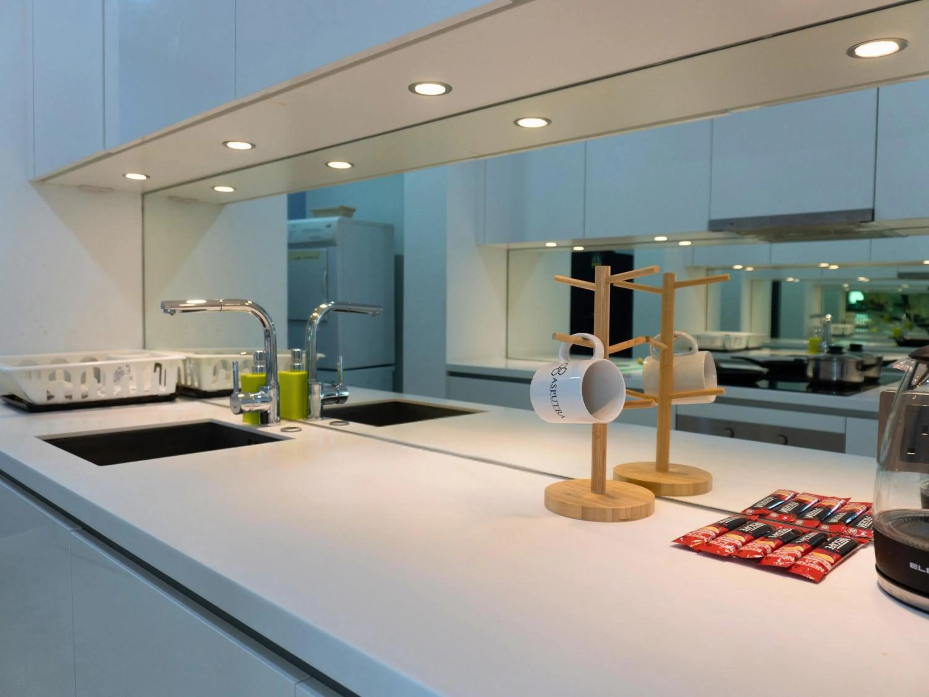 Kitchen or kitchenette in Vortex Apartments Kuala Lumpur