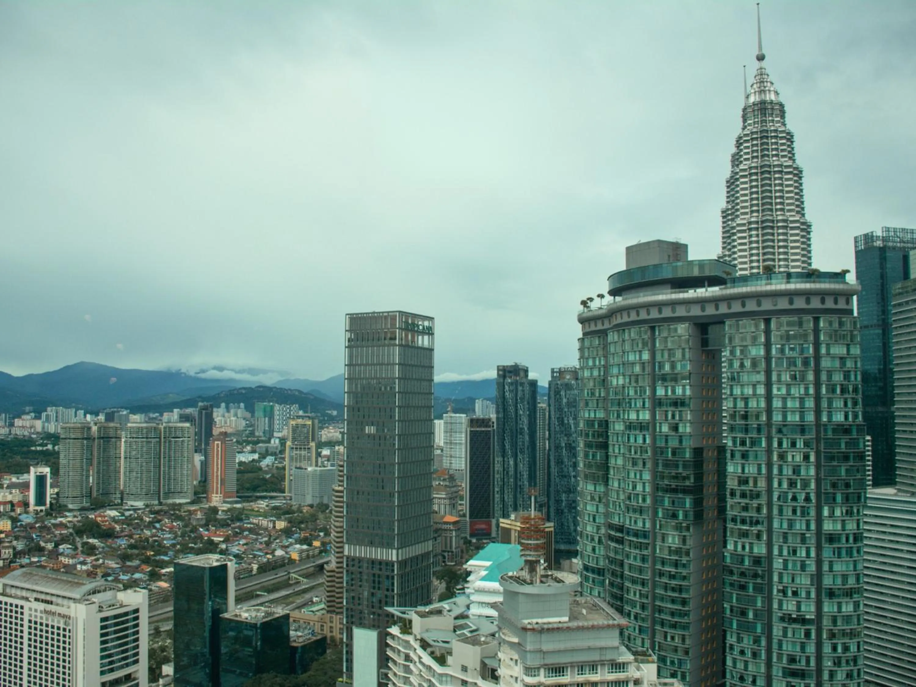 City view in Vortex Apartments Kuala Lumpur