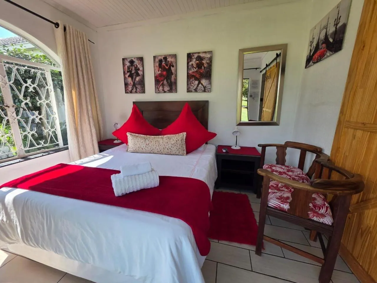 Bed in Aloe Tree Guest House