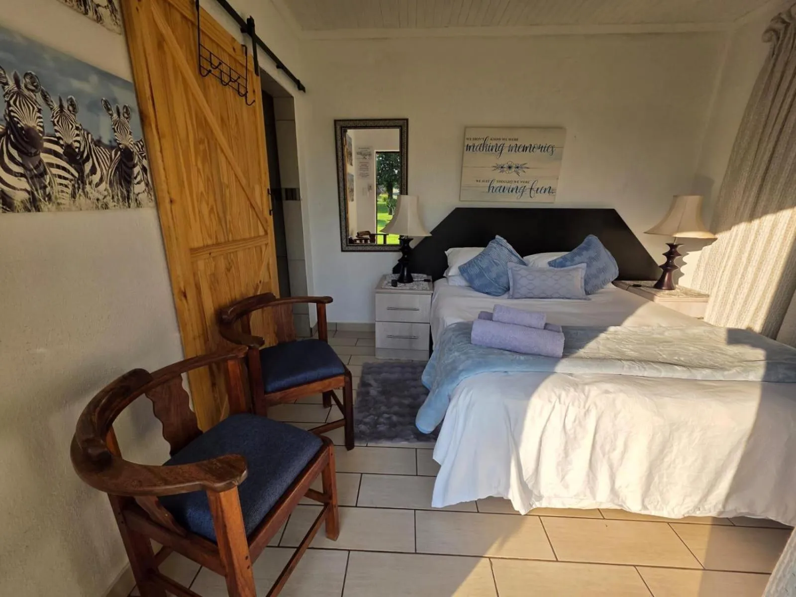 Bed in Aloe Tree Guest House