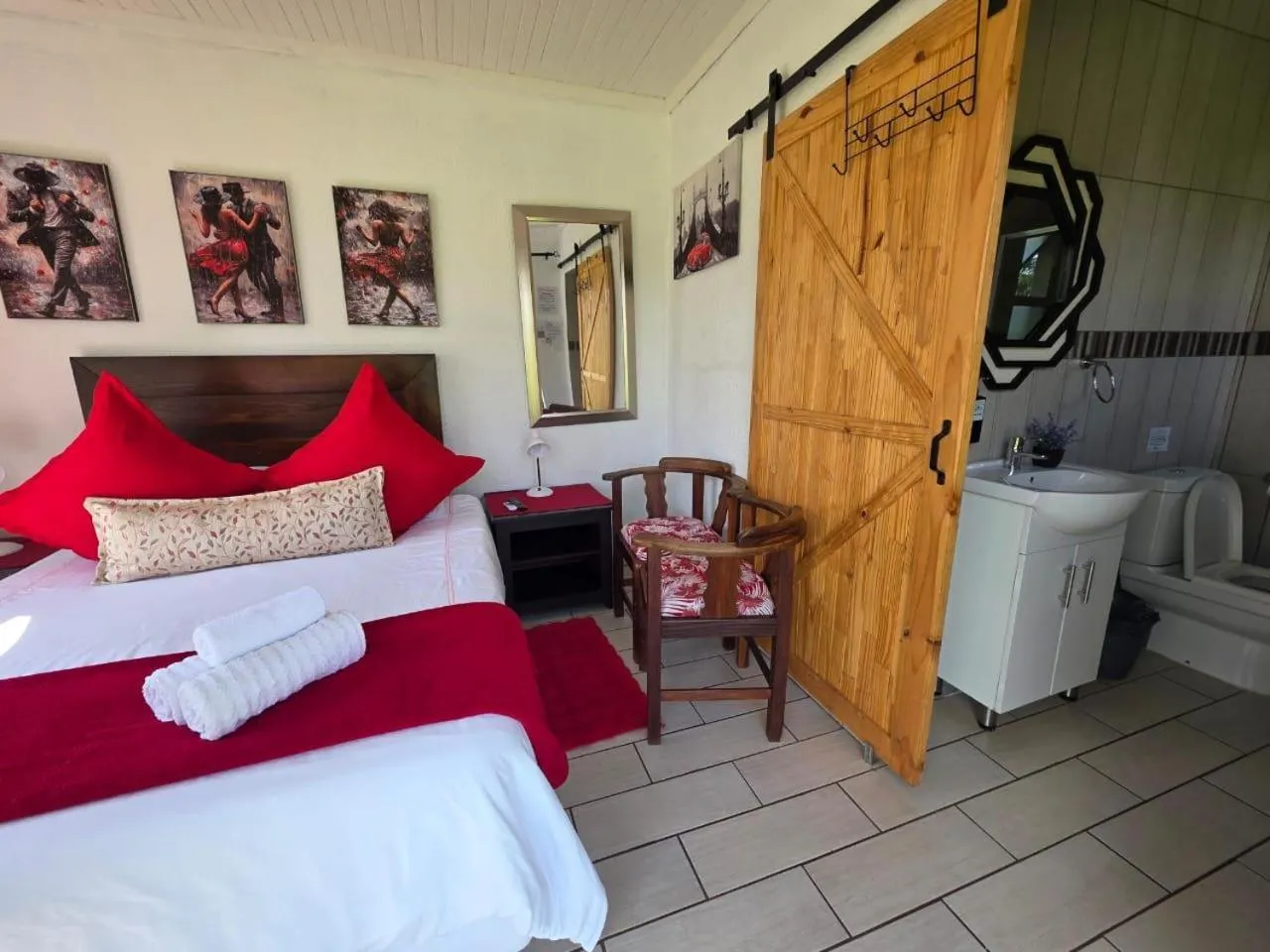 Bed in Aloe Tree Guest House