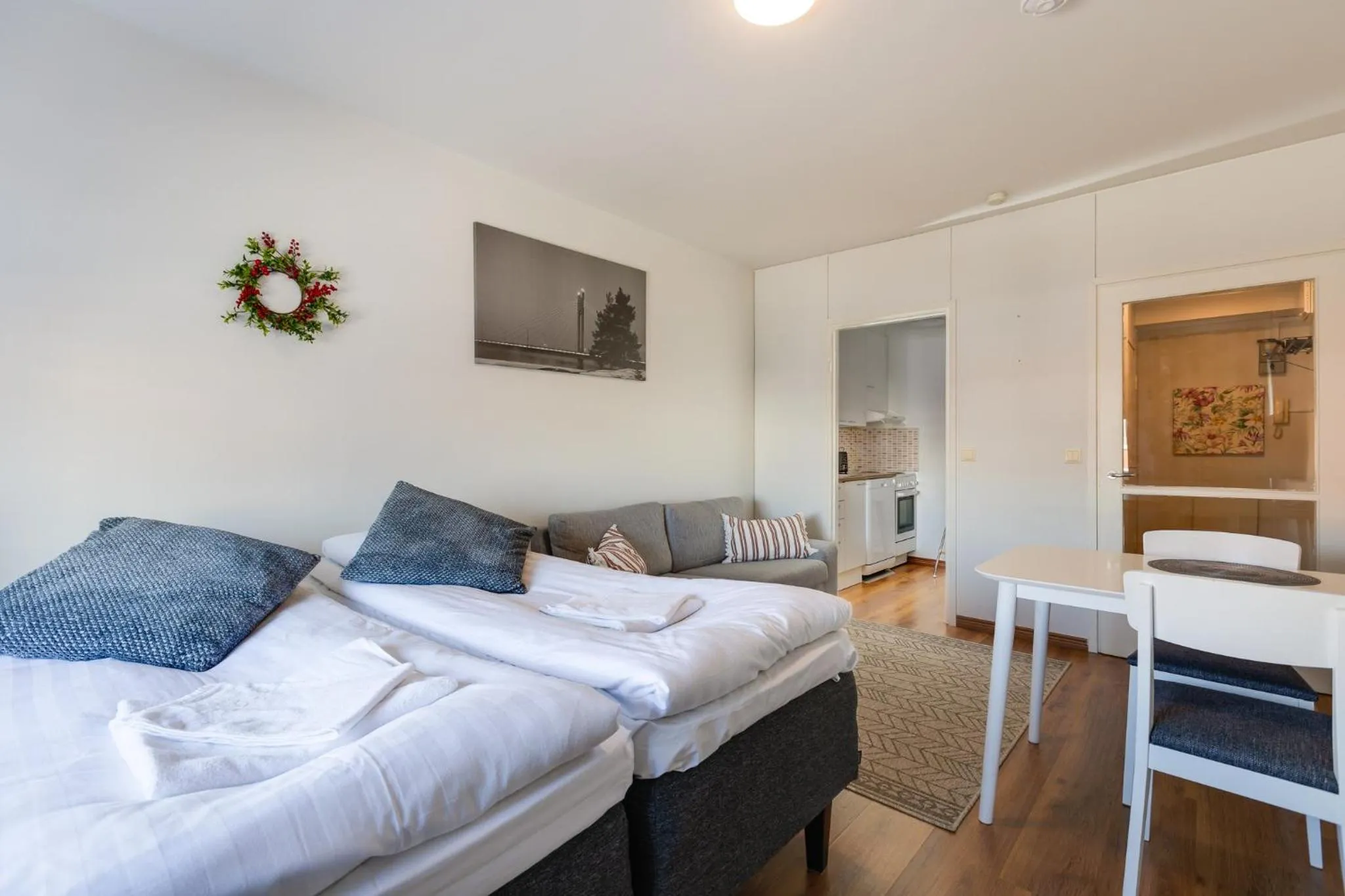 Bed in Santa's Holiday Homes