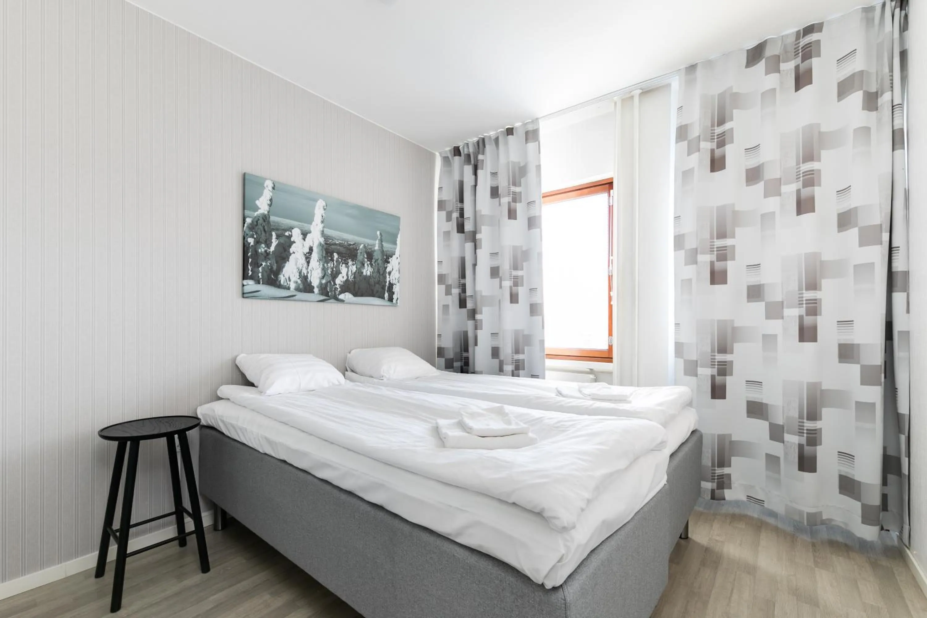 Bed in Santa's Holiday Homes