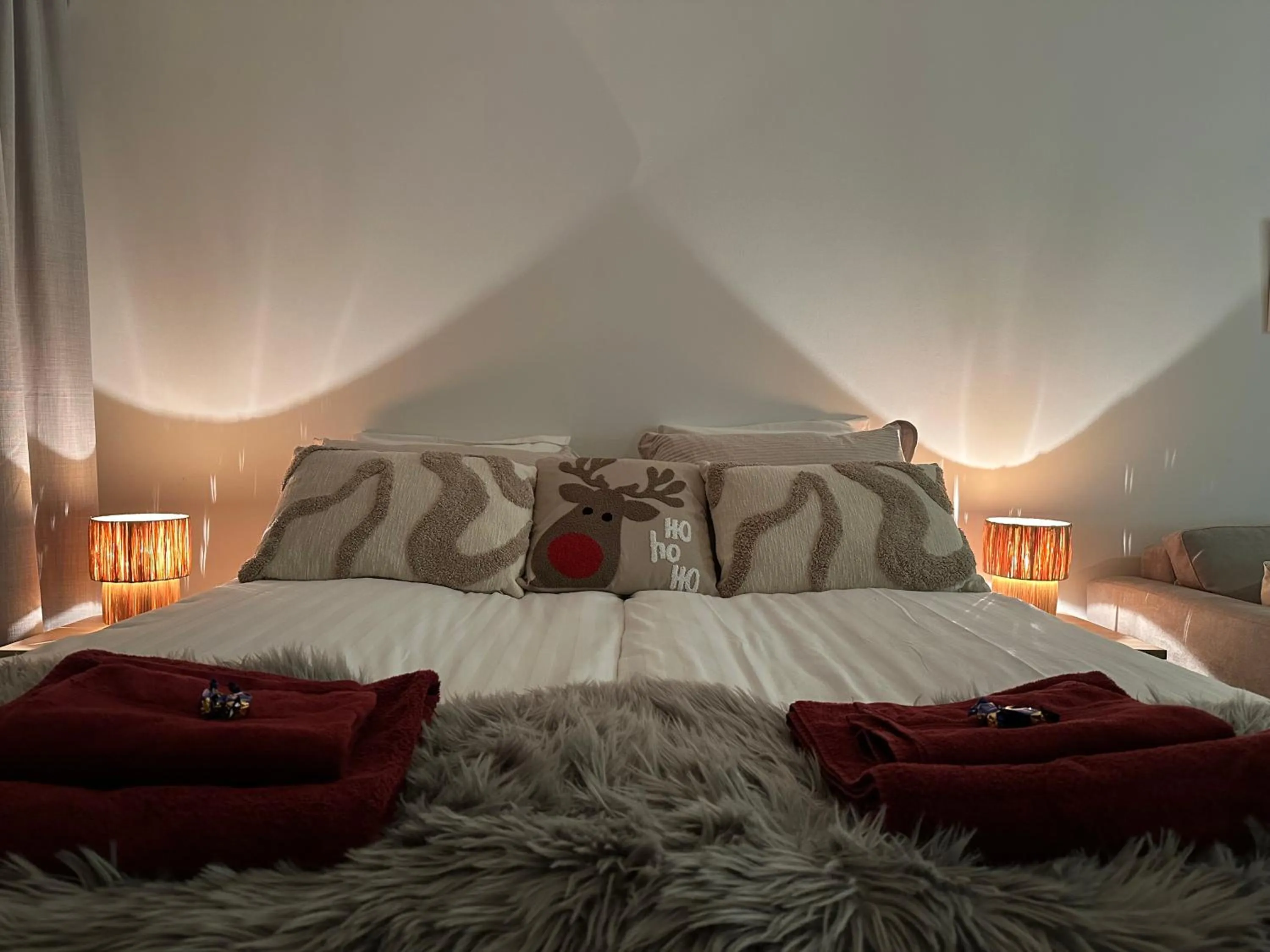 Bed in Santa's Holiday Homes