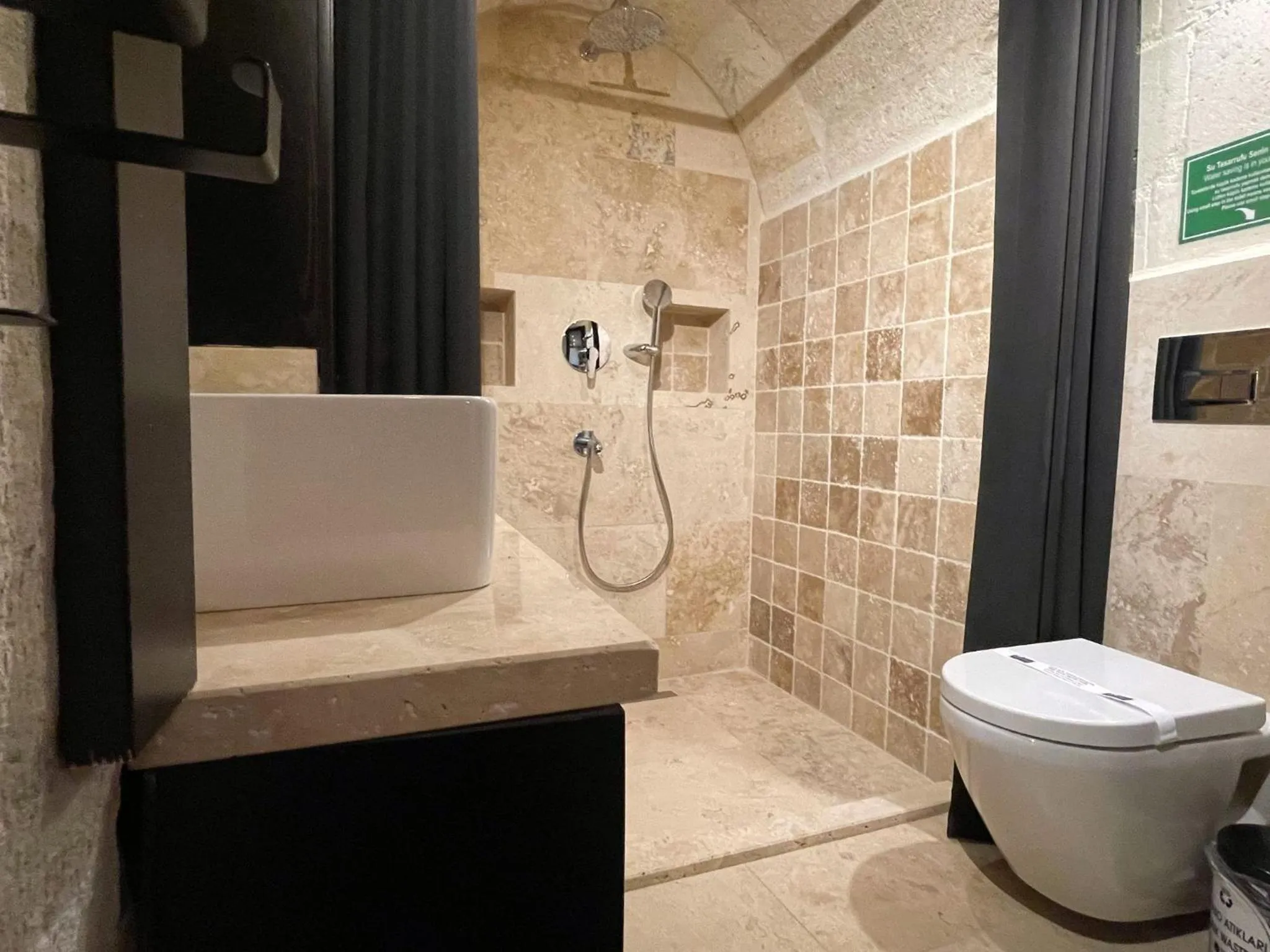 Shower in Casa Cappadocia