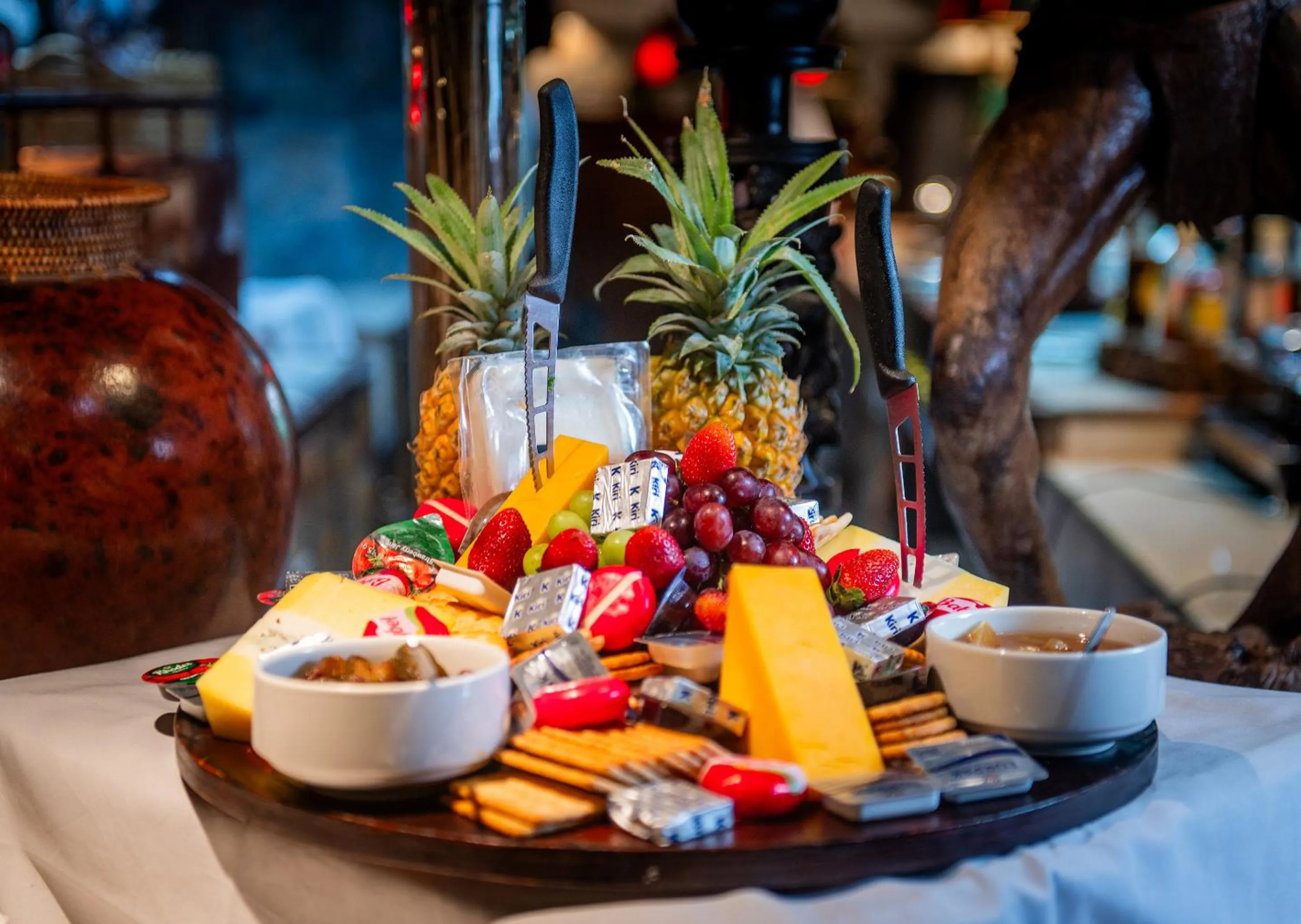 Food and drinks in Little Switzerland Resort by Dream Resorts