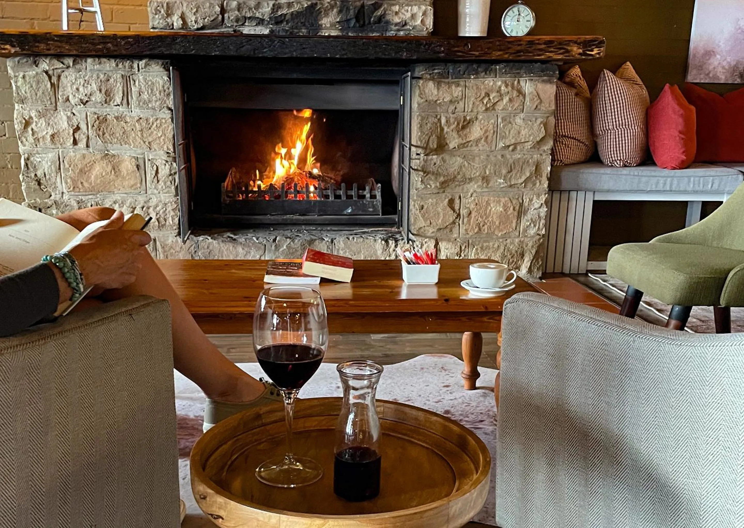 Seating area in Little Switzerland Resort by Dream Resorts