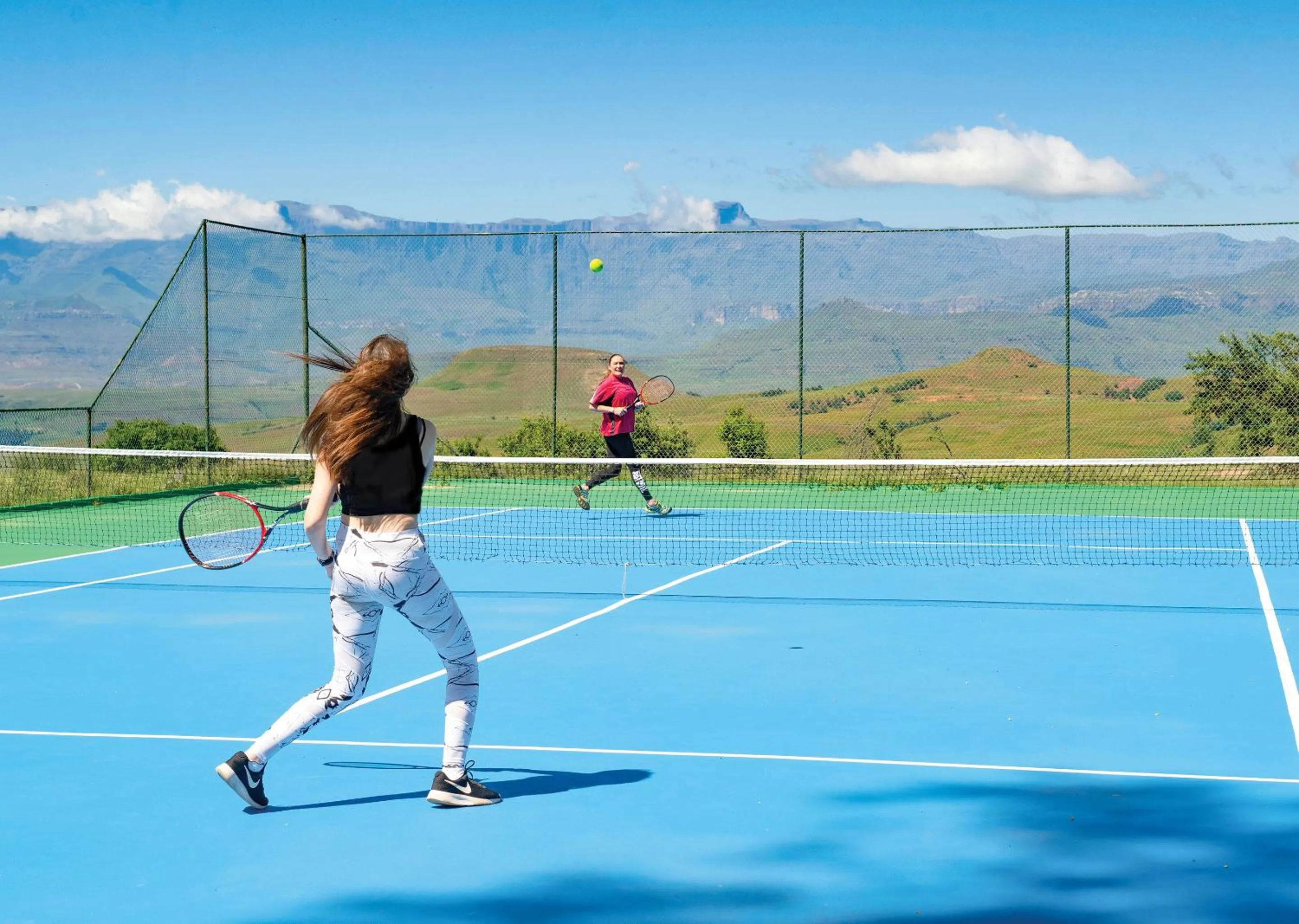 People in Little Switzerland Resort by Dream Resorts