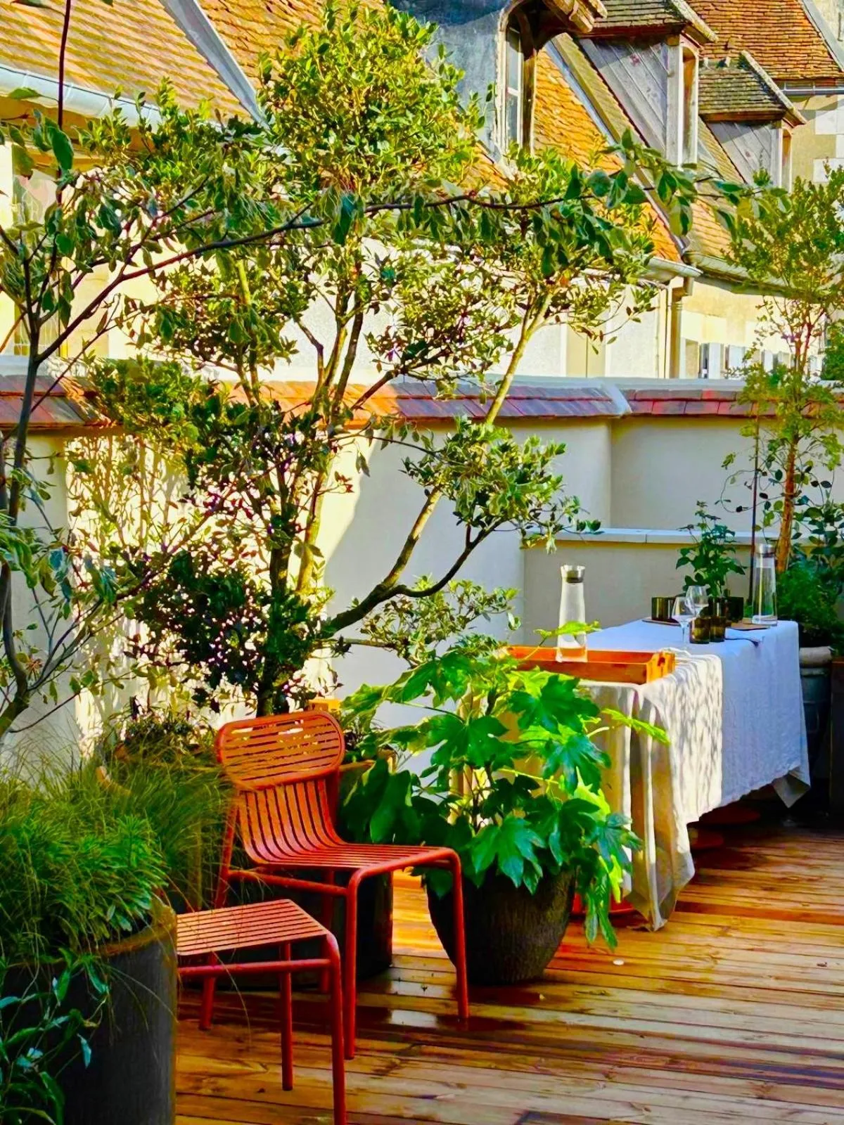 Patio in FÓLKLORE Boutique Hôtel