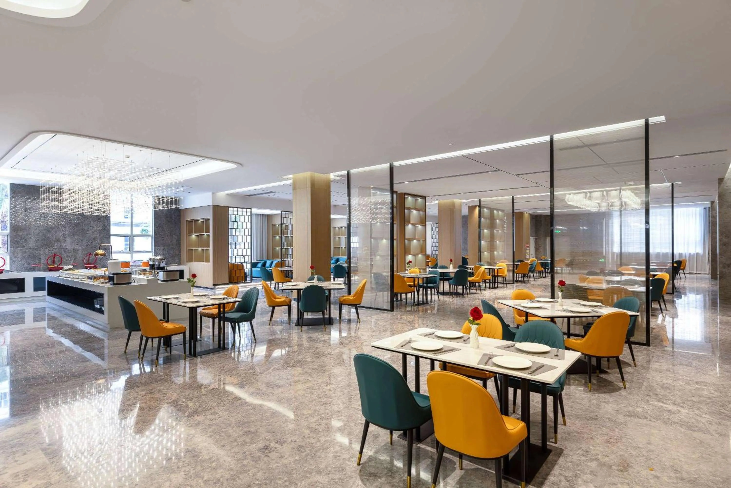 Restaurant/places to eat in Ramada Plaza by Wyndham Ezhou Binjiang