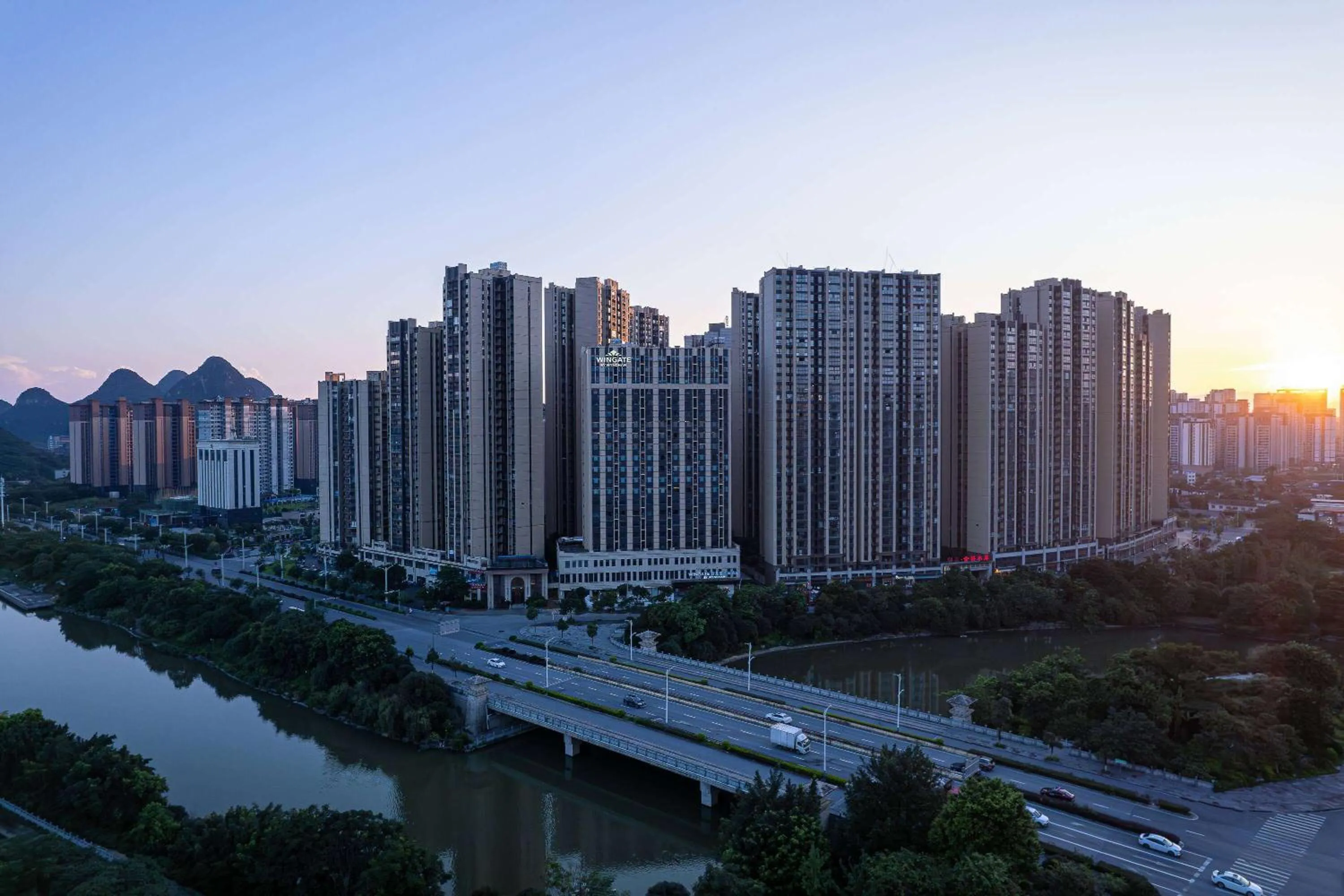 Property building in Wingate by Wyndham Guilin Lingui