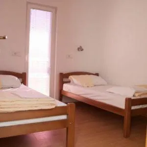 Bed in Hotel Sebastian