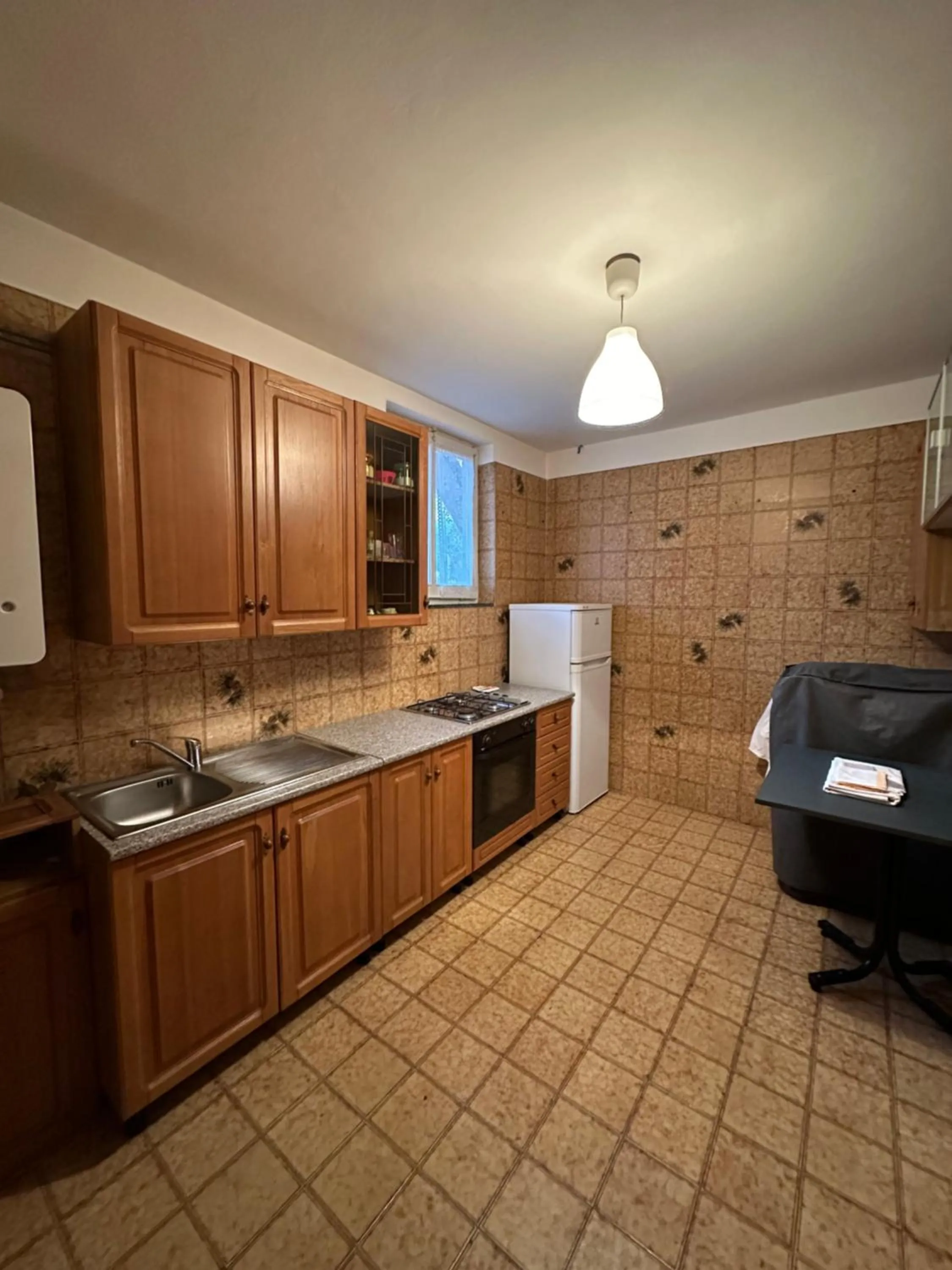 Kitchen or kitchenette in B&B Orchidea Bianca