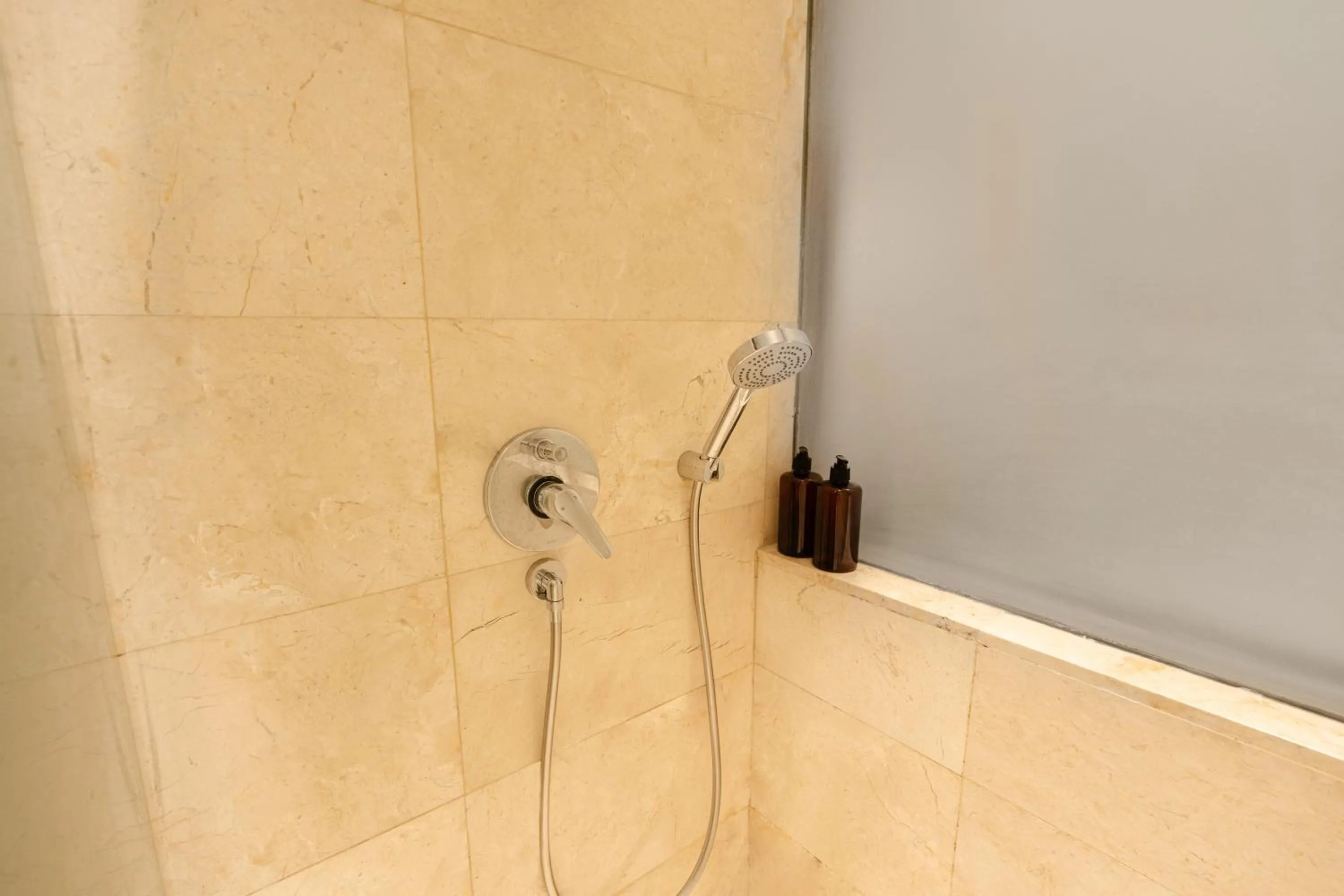 Shower in Kuta Angel Hotel