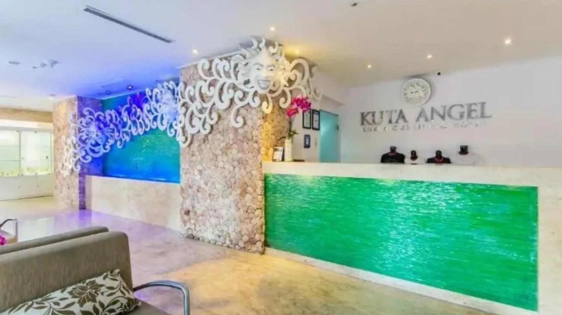 Lobby or reception in Kuta Angel Hotel