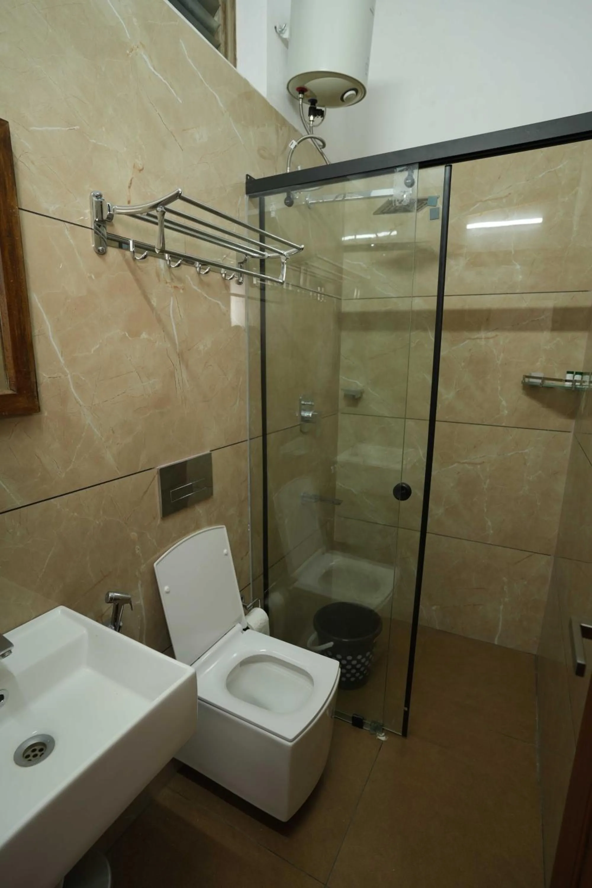 Shower in Ragas - Marari Beach Villa By Perfect Stays