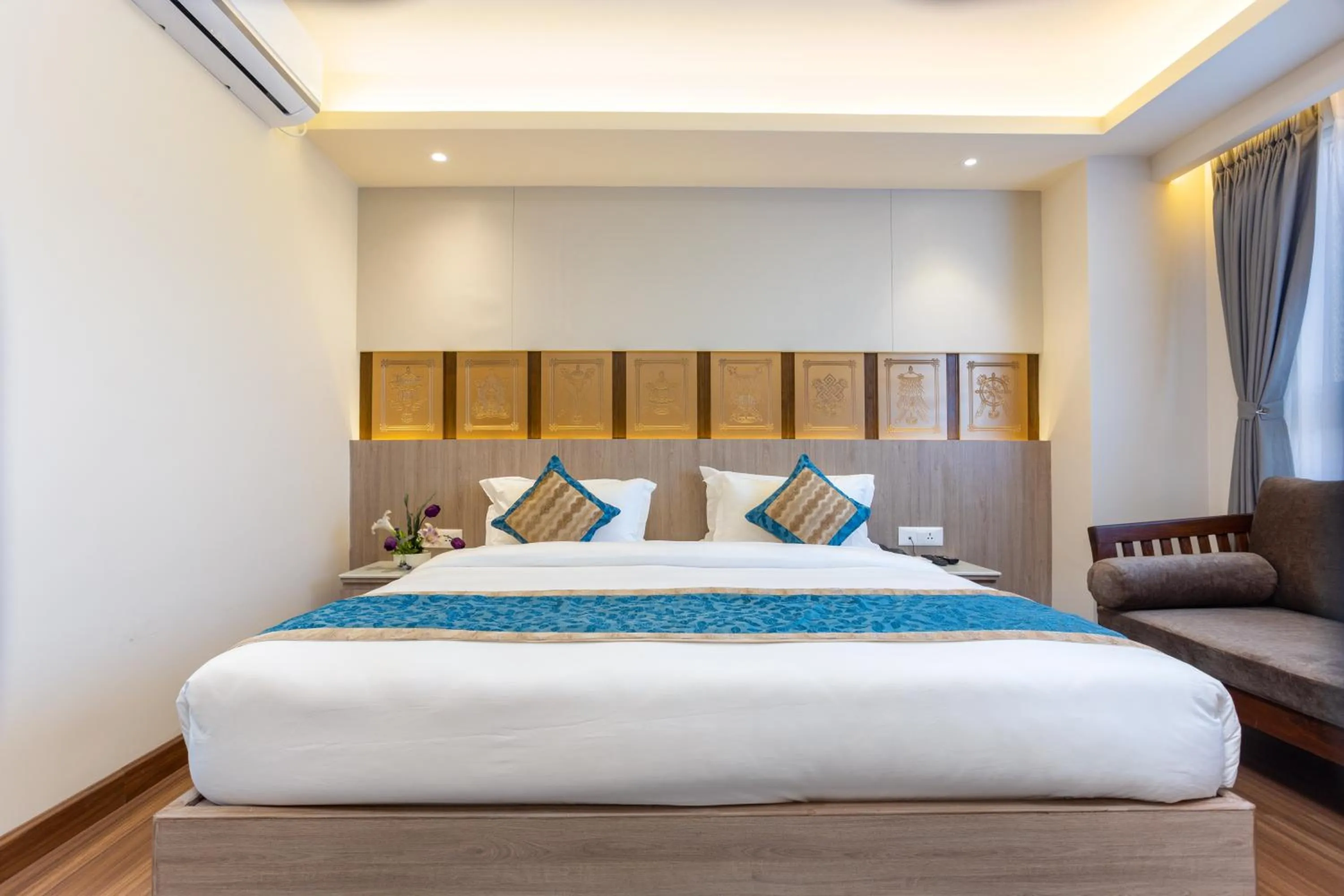 Photo of the whole room, Bed in Shuvatara Suites & Spa, Thamel