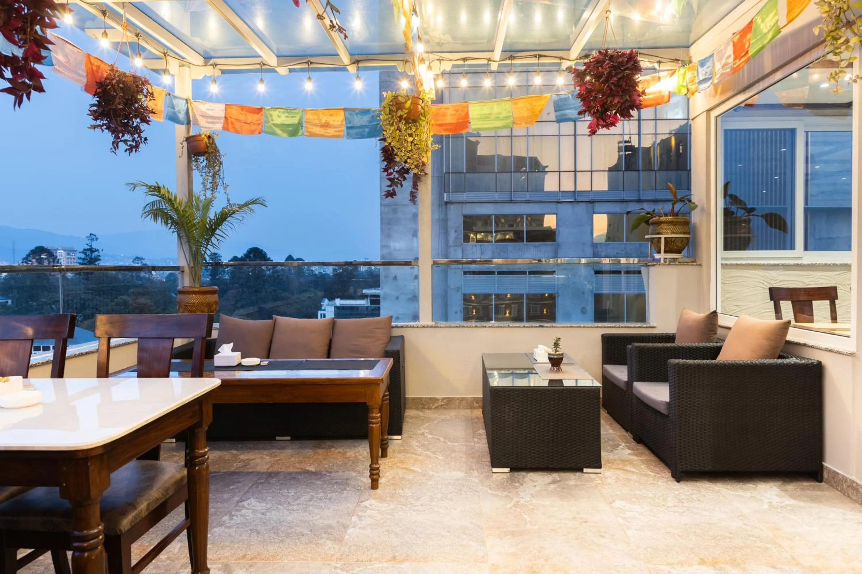 Balcony/Terrace in Shuvatara Suites & Spa, Thamel