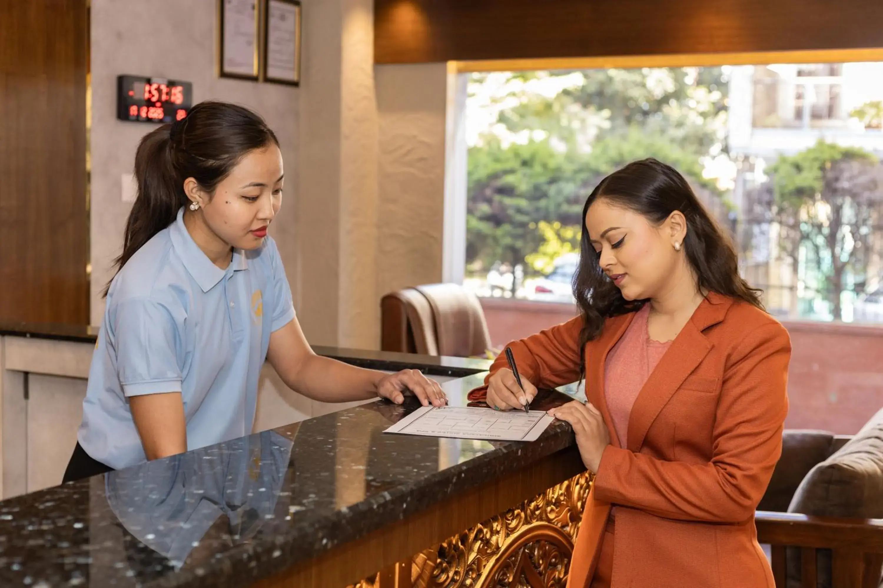 Lobby or reception in Shuvatara Suites & Spa, Thamel Lobby or reception in Shuvatara Suites & Spa, Thamel