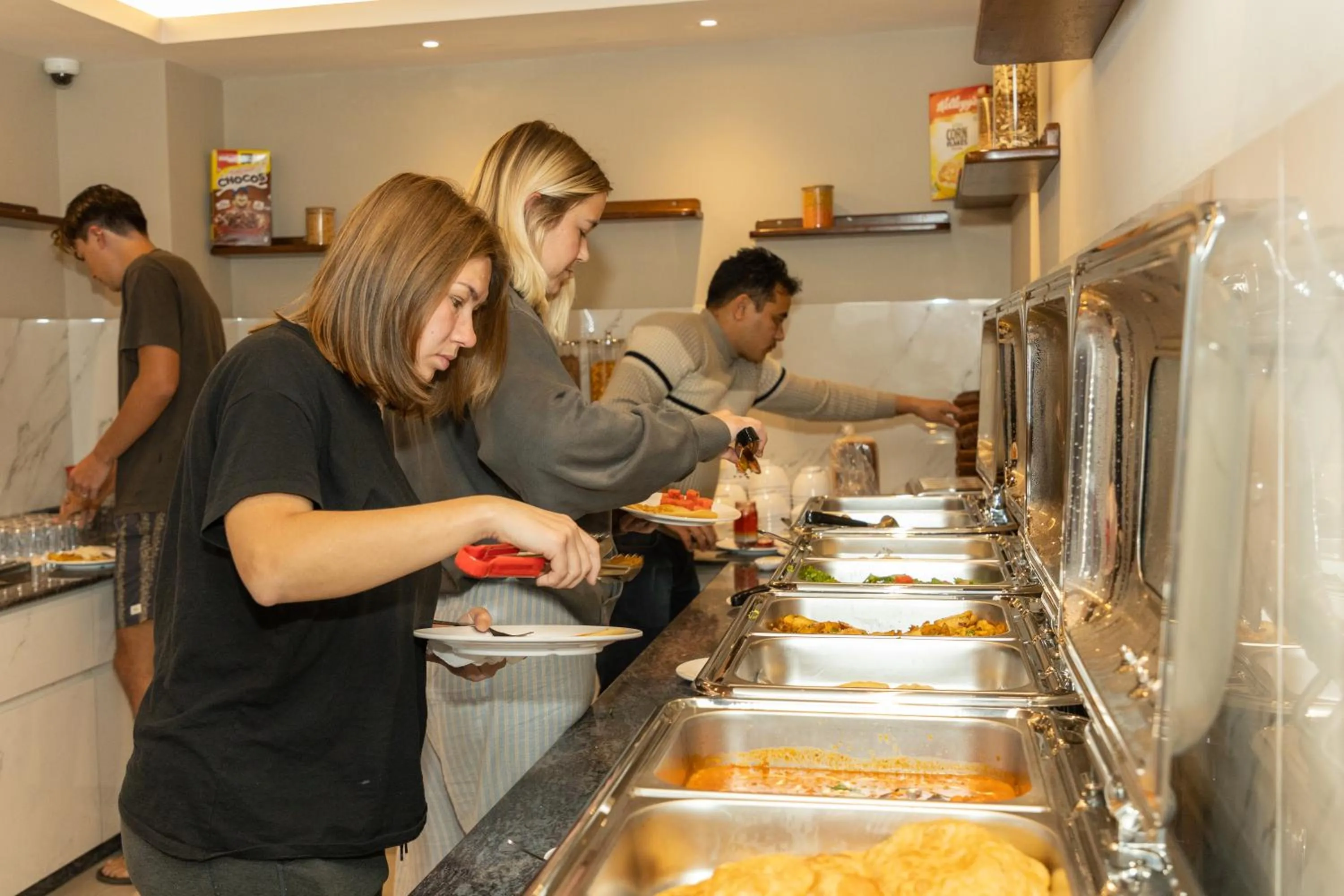 Buffet breakfast in Shuvatara Suites & Spa, Thamel