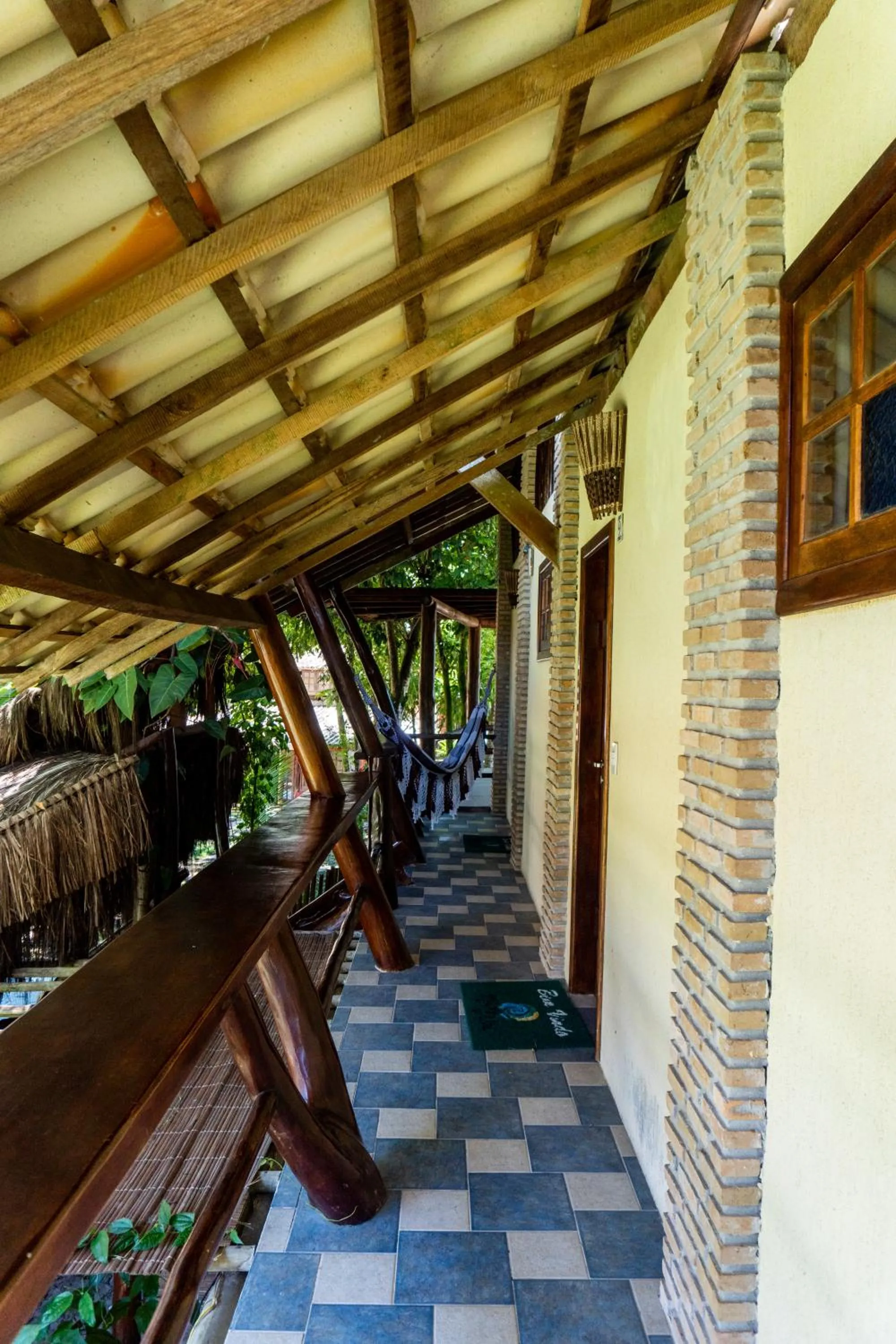 Patio in Pousada Maré Alta