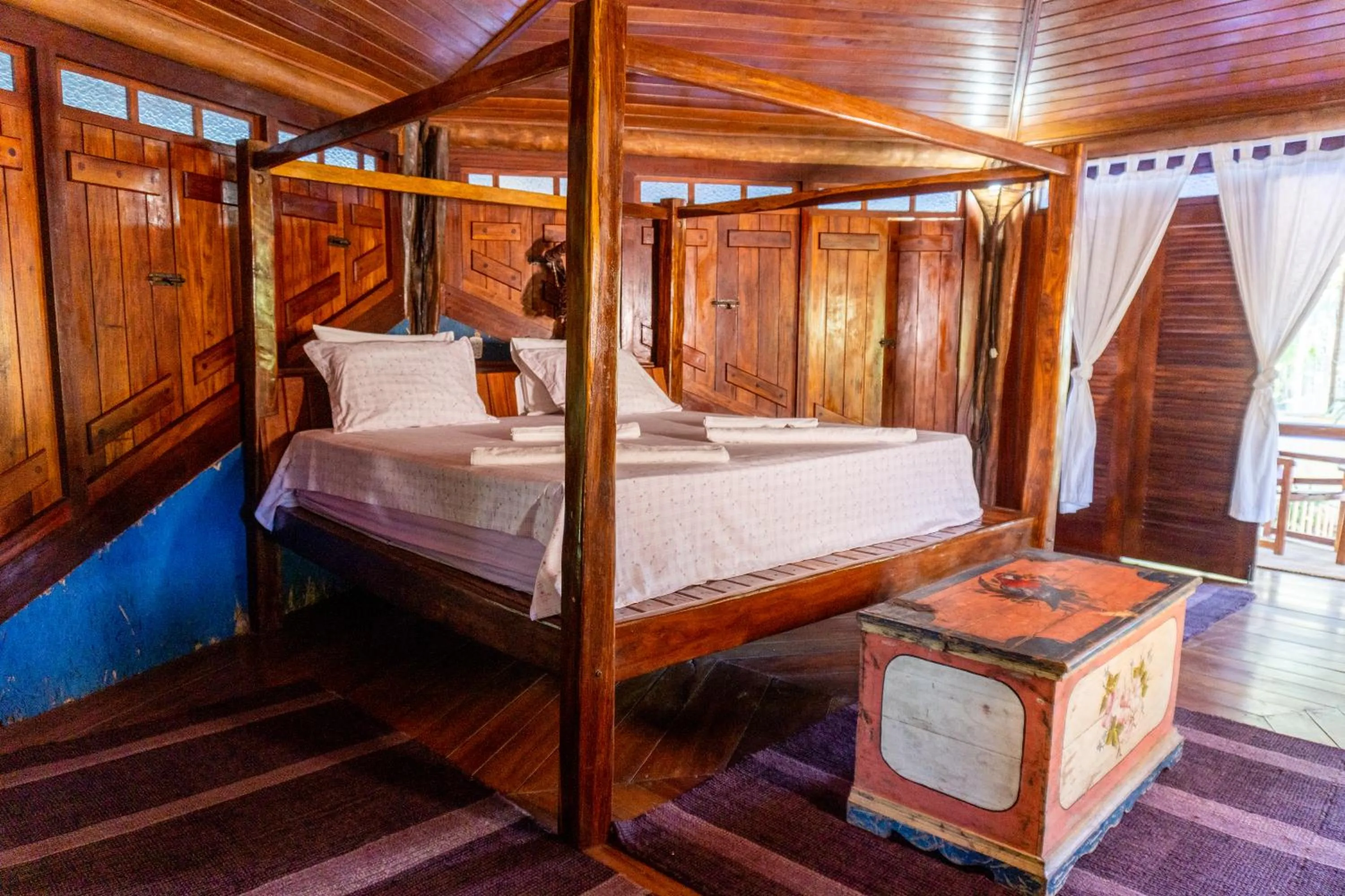 Bed in Pousada Maré Alta
