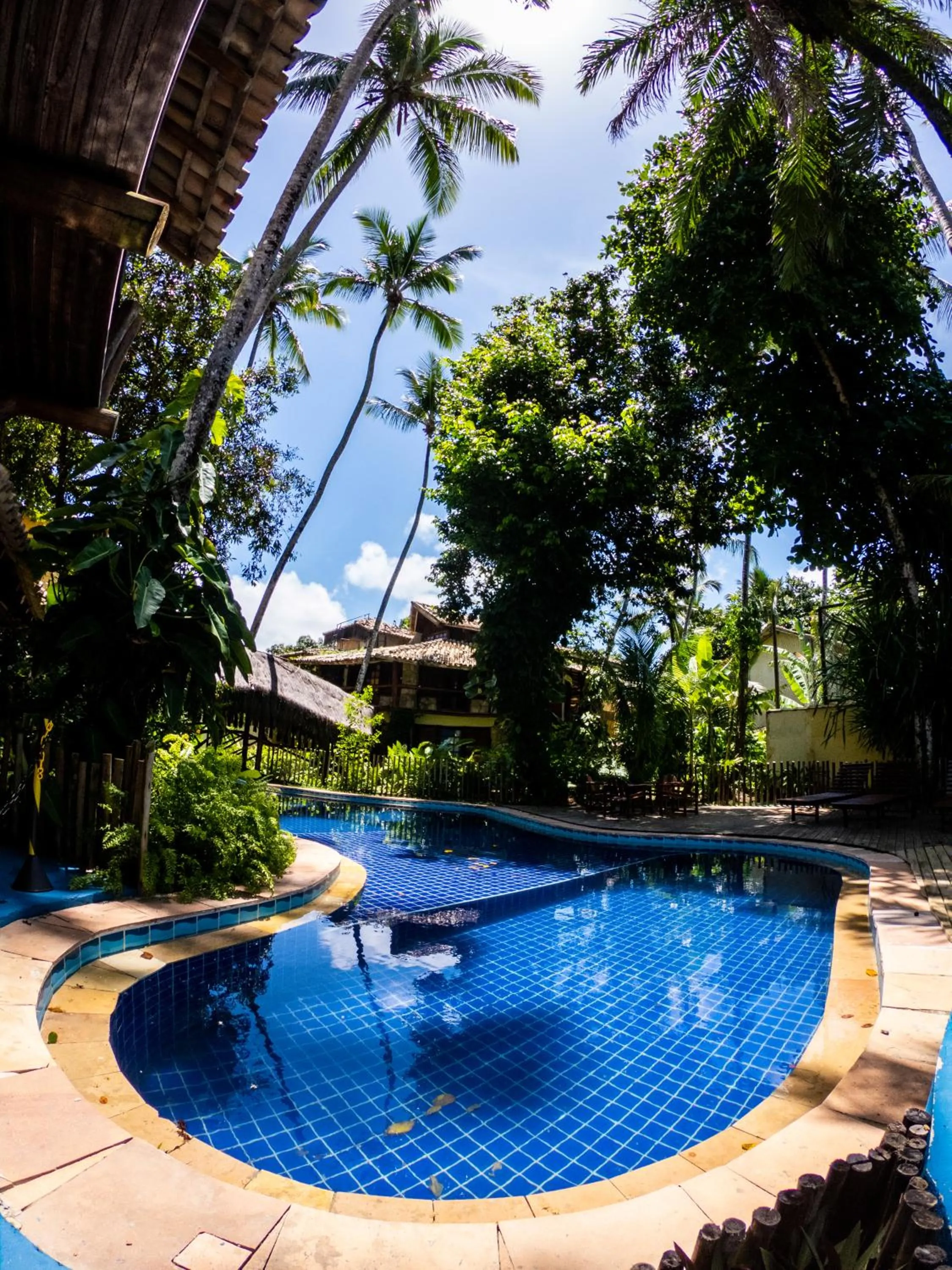 Garden in Pousada Maré Alta