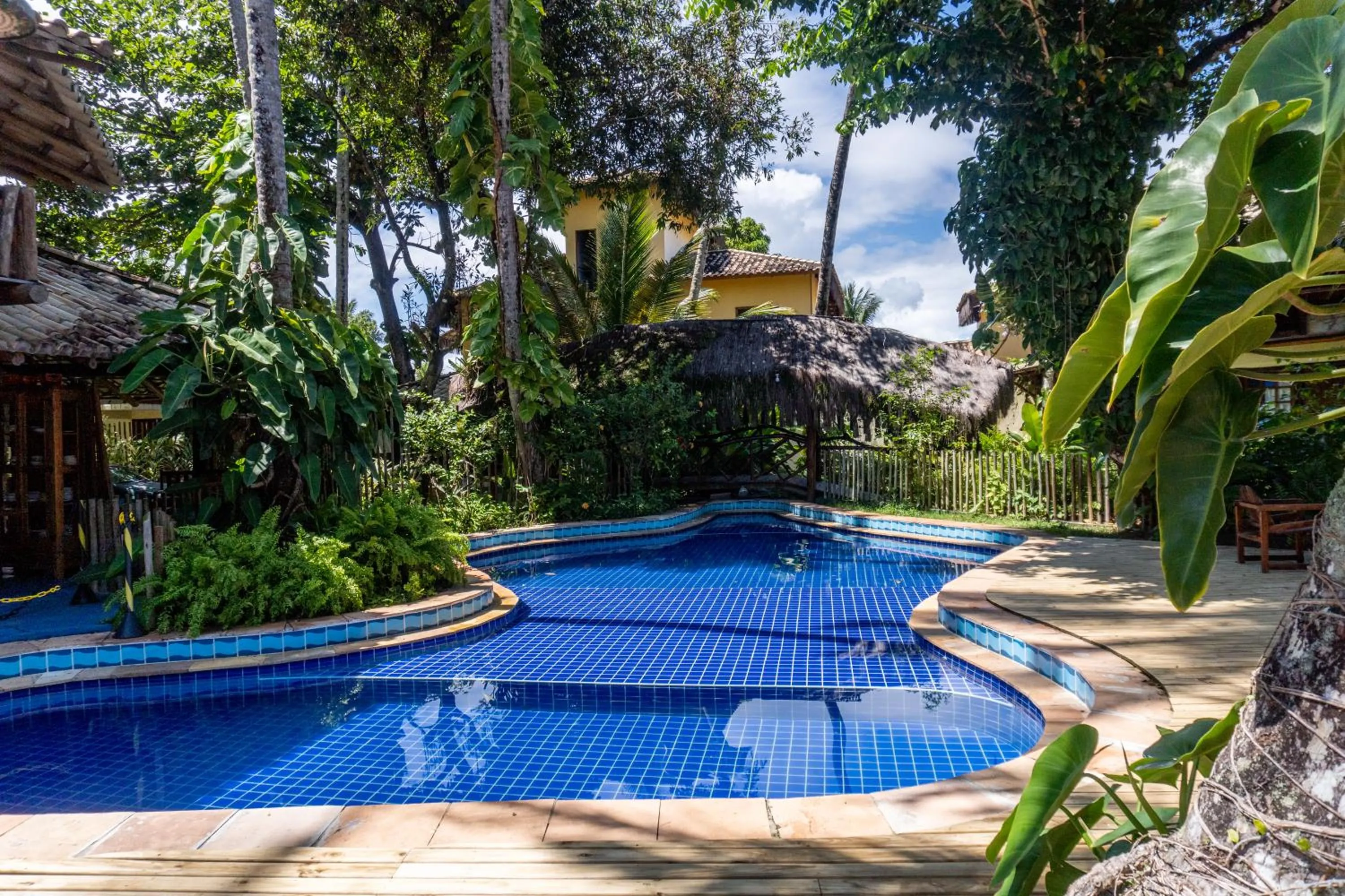 Garden in Pousada Maré Alta