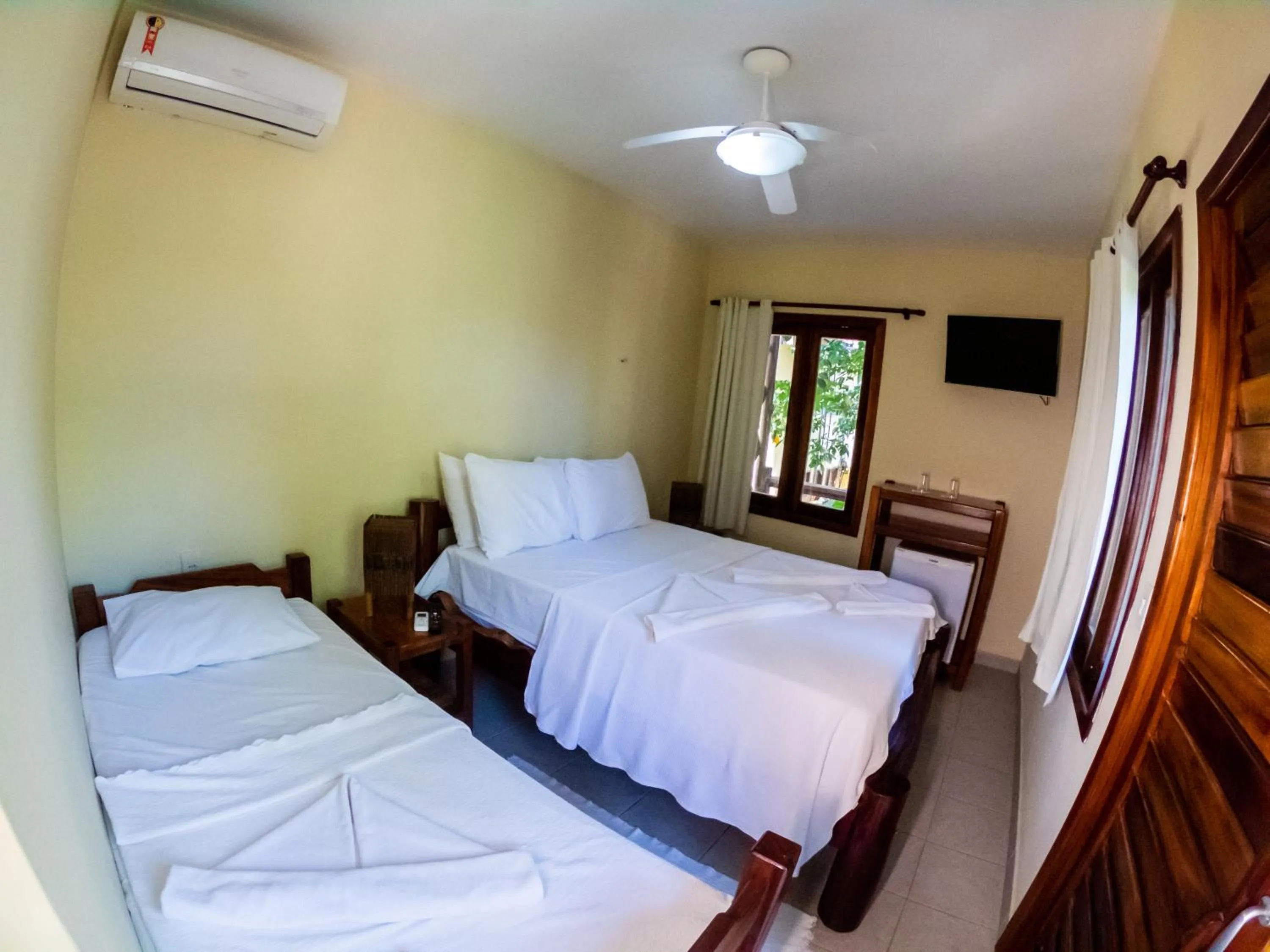 Bed in Pousada Maré Alta