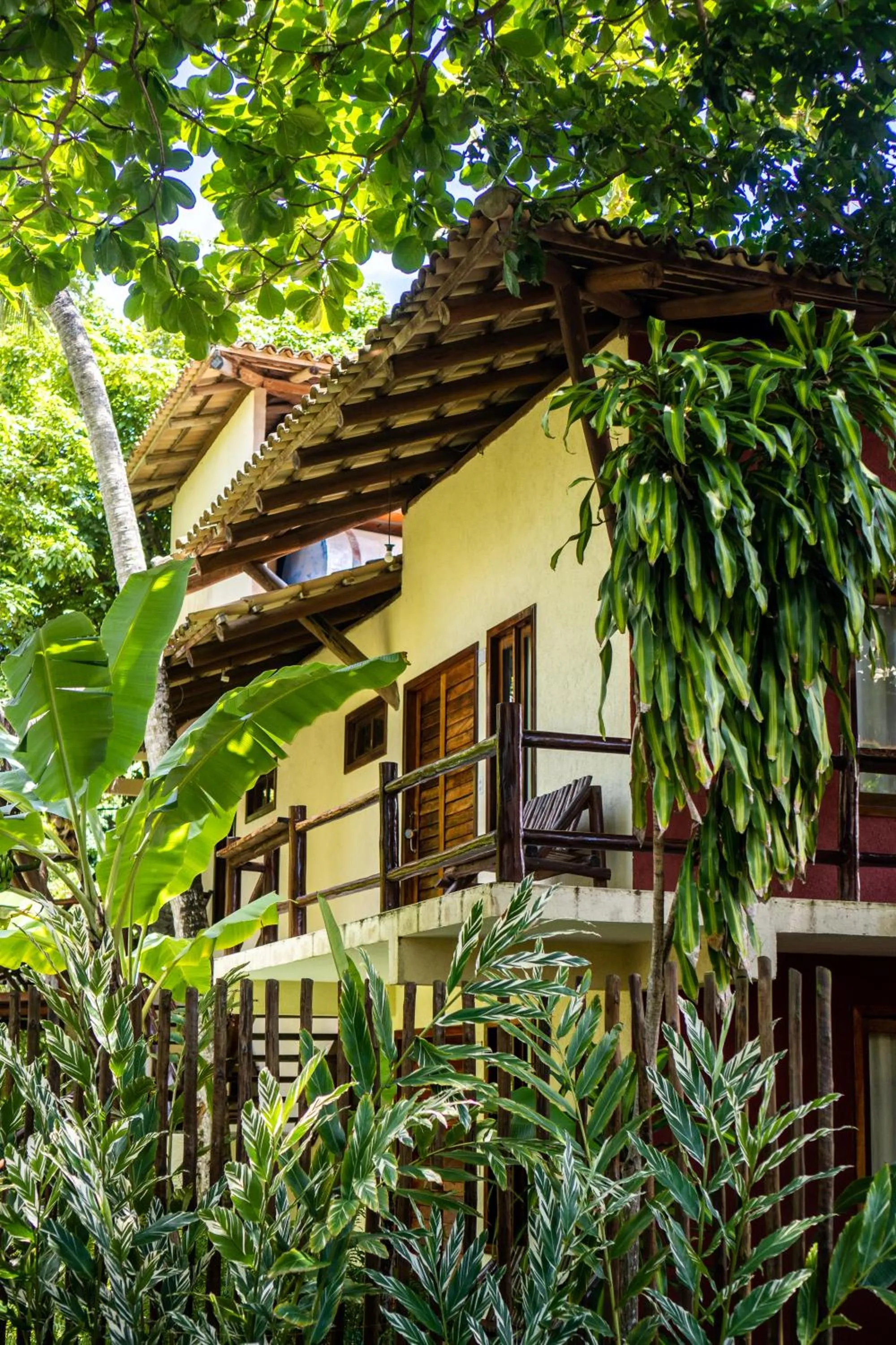 Garden in Pousada Maré Alta