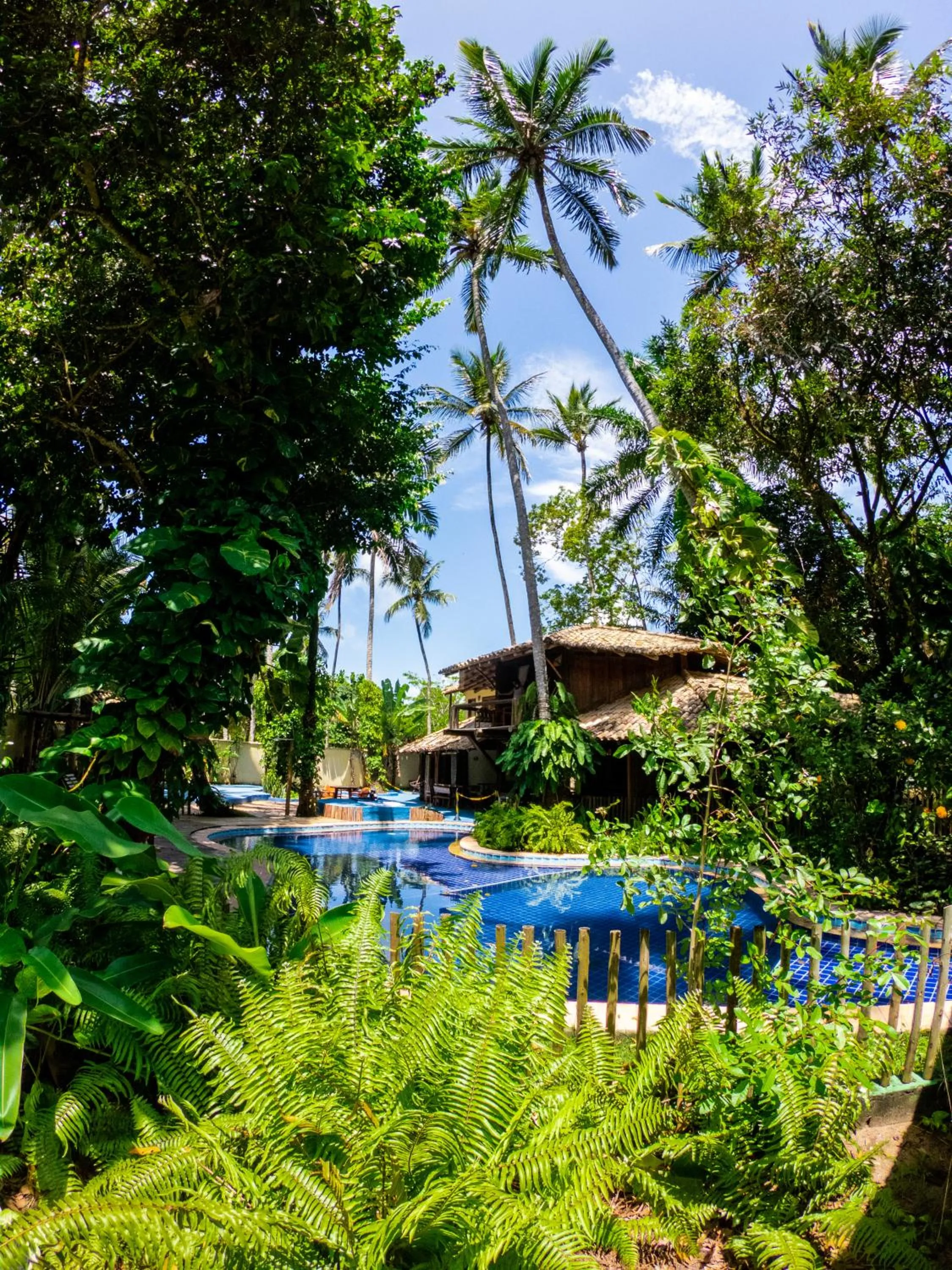 Garden in Pousada Maré Alta