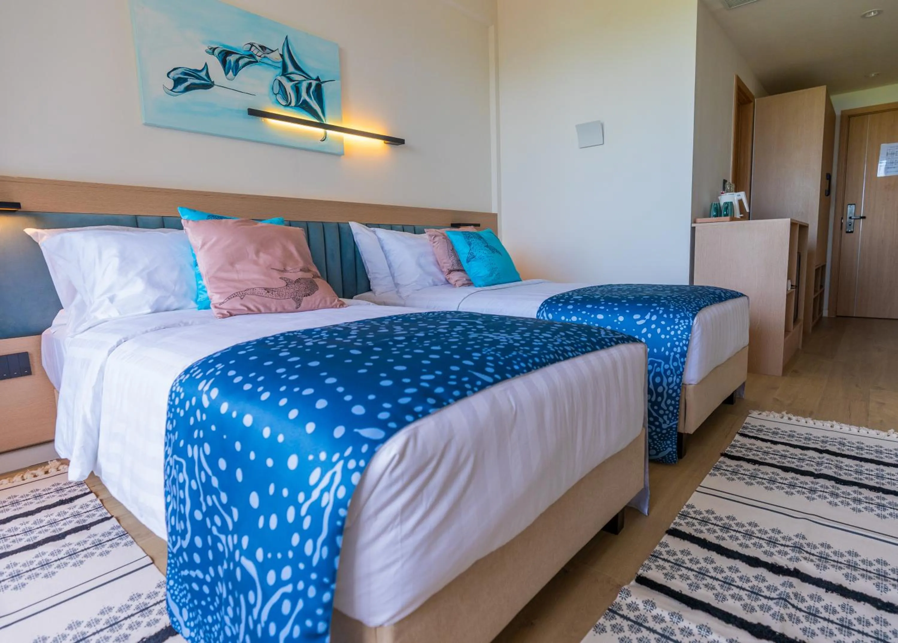 Bed in Whale Shark Boutique