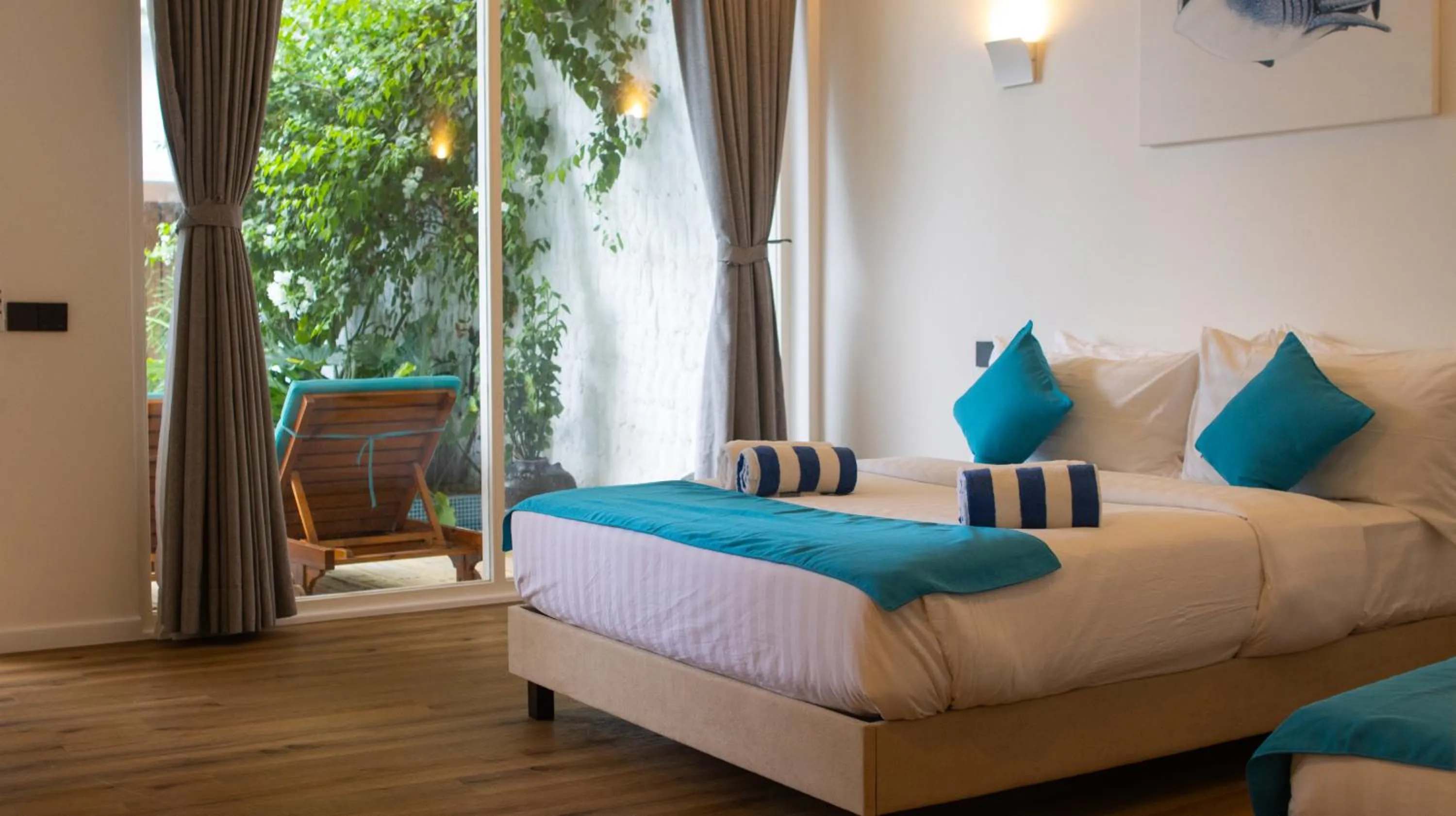 Bed in Whale Shark Boutique